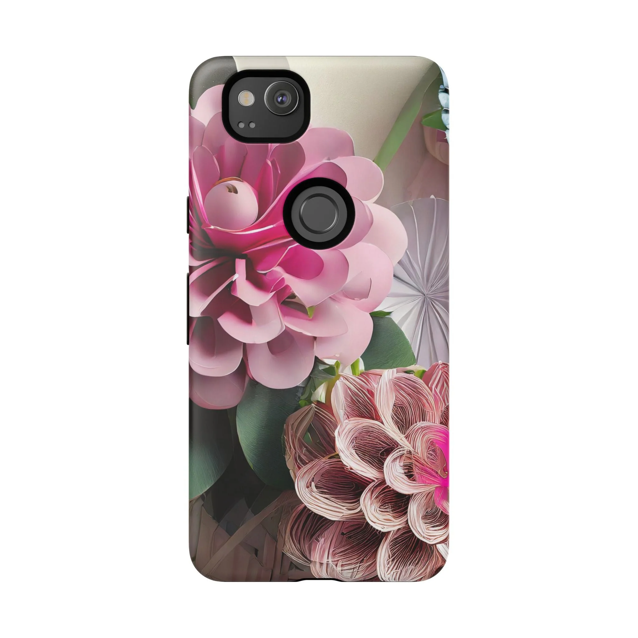 Elegant Paper Flowers Tough Phone Case - Image 44