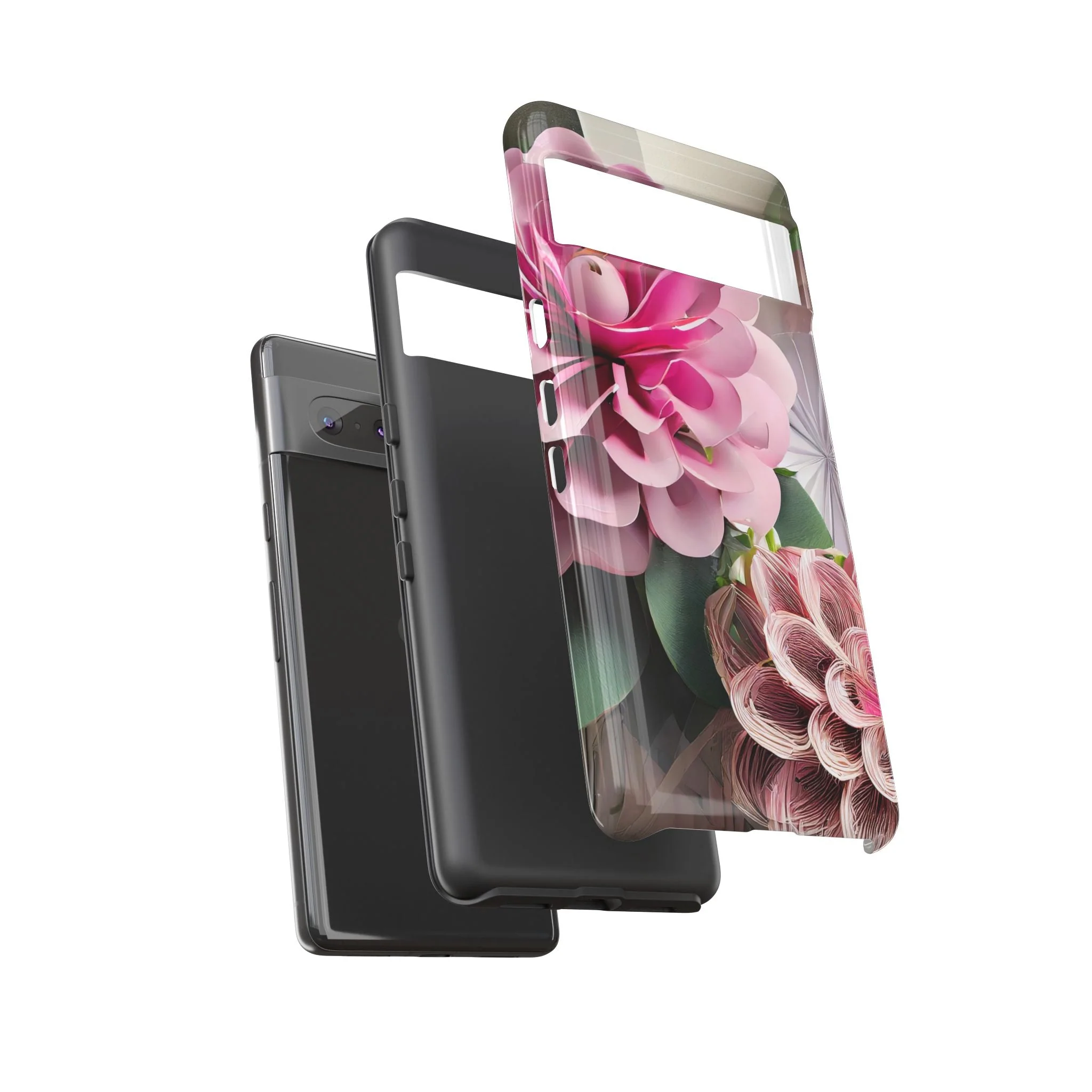 Elegant Paper Flowers Tough Phone Case - Image 74