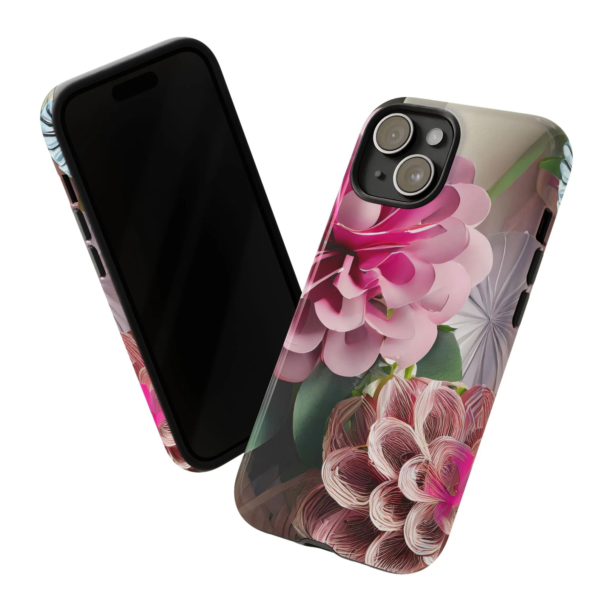 Elegant Paper Flowers Tough Phone Case - Image 79