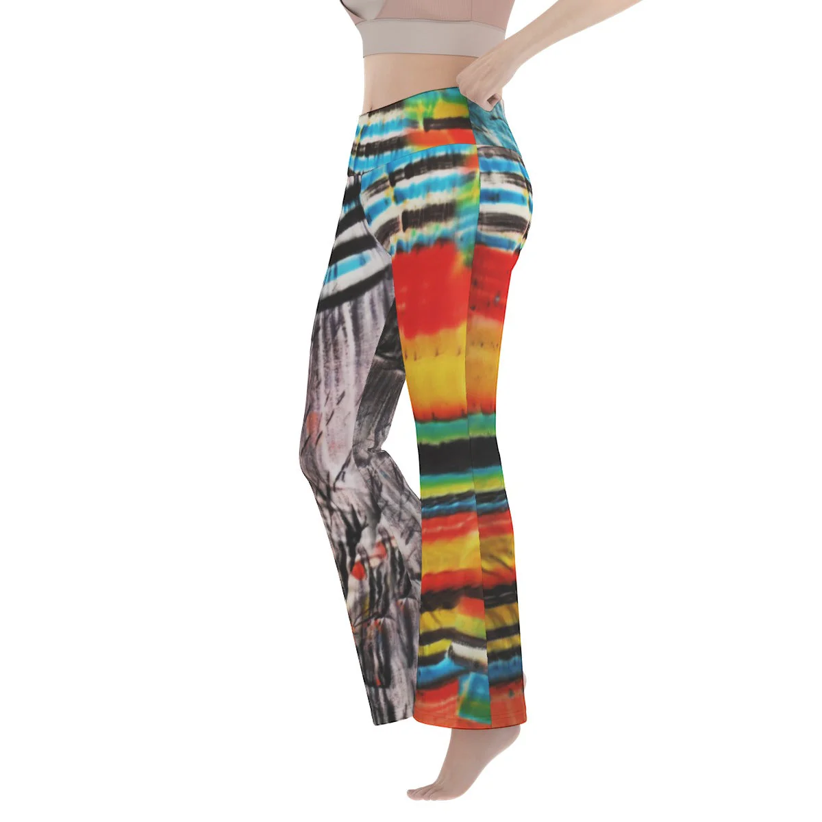 Encanta Women's SUPA Flare Yoga Pants Leggings - Image 2