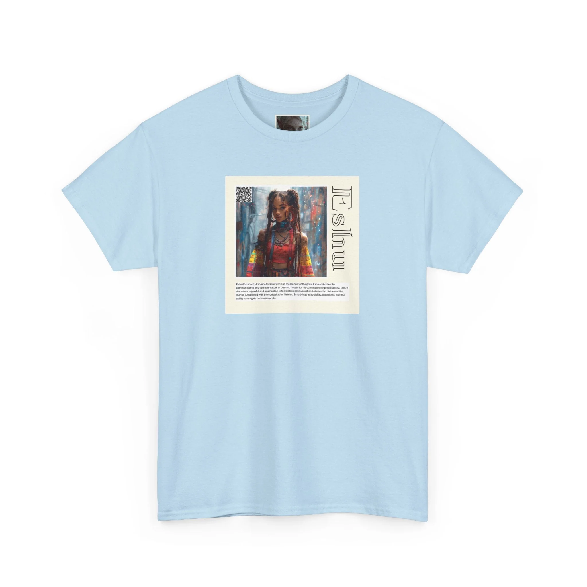 Eshu Aziza & Fae Unisex Heavy Cotton Tee - Image 24