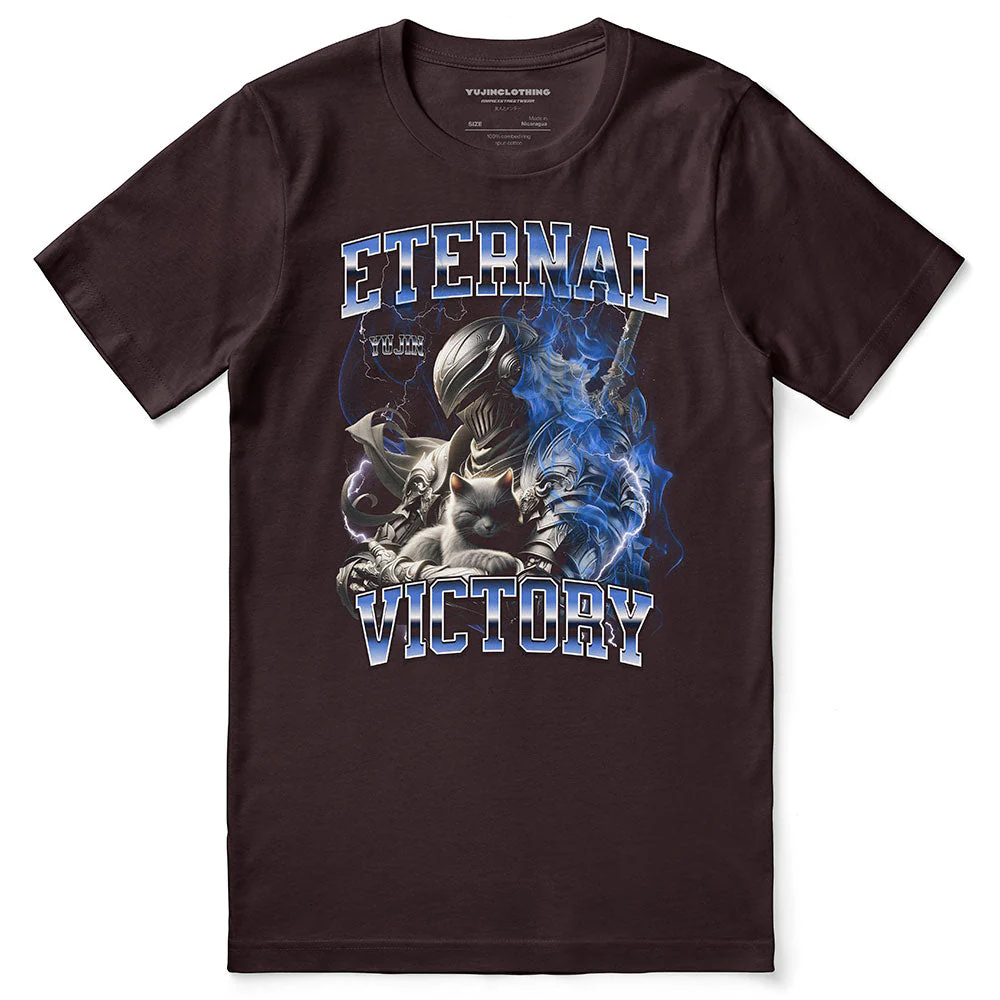 Eternal Victory Cat T-Shirt - Image 5
