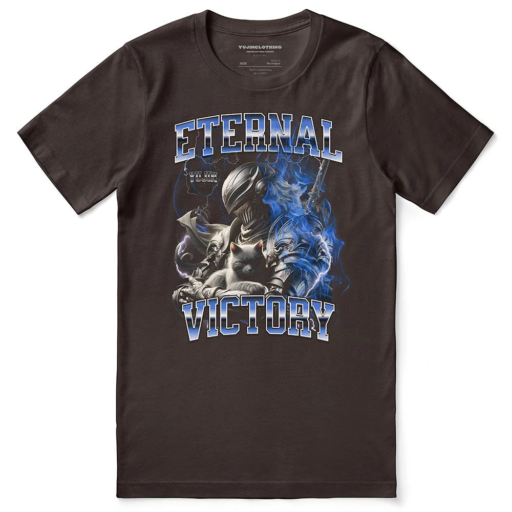 Eternal Victory Cat T-Shirt - Image 7