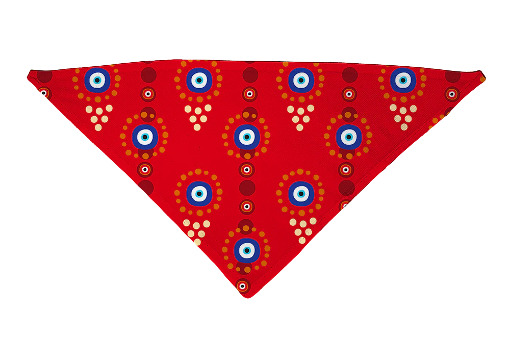 Evil Eye Mal de Ojo Dog Bandana