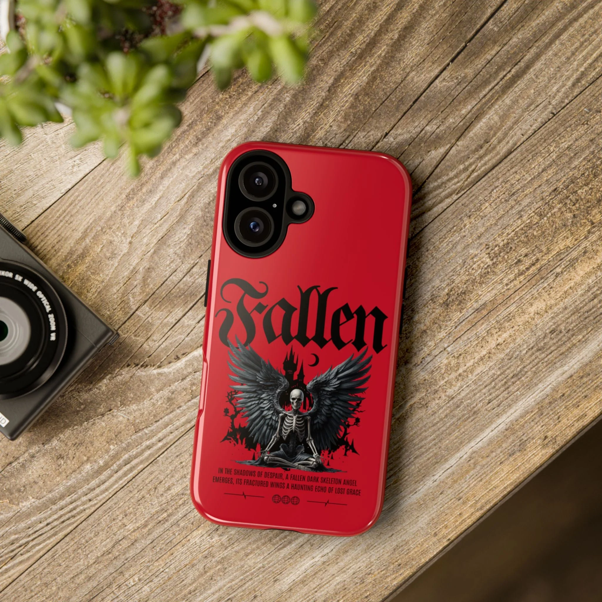 Fallen Skulls Tough Phone Case - Image 5