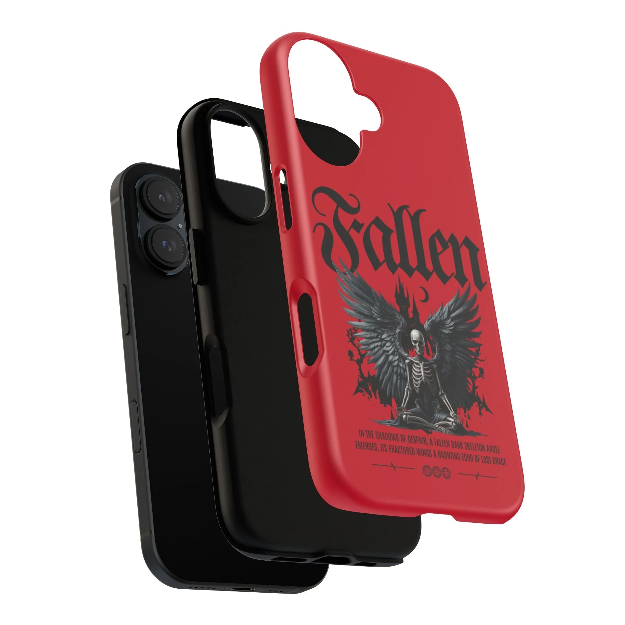 Fallen Skulls Tough Phone Case - Image 7