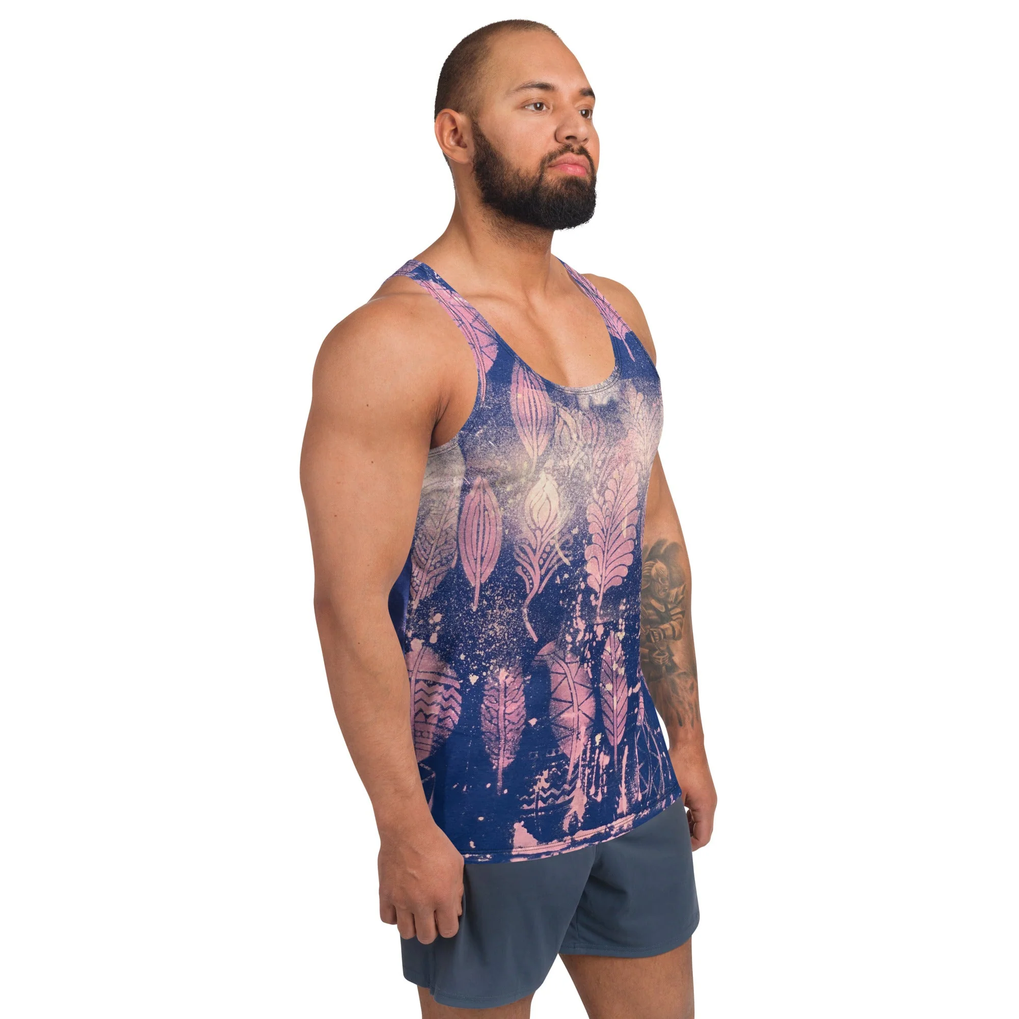 Feather Breeze Unisex Tank Top - Image 8