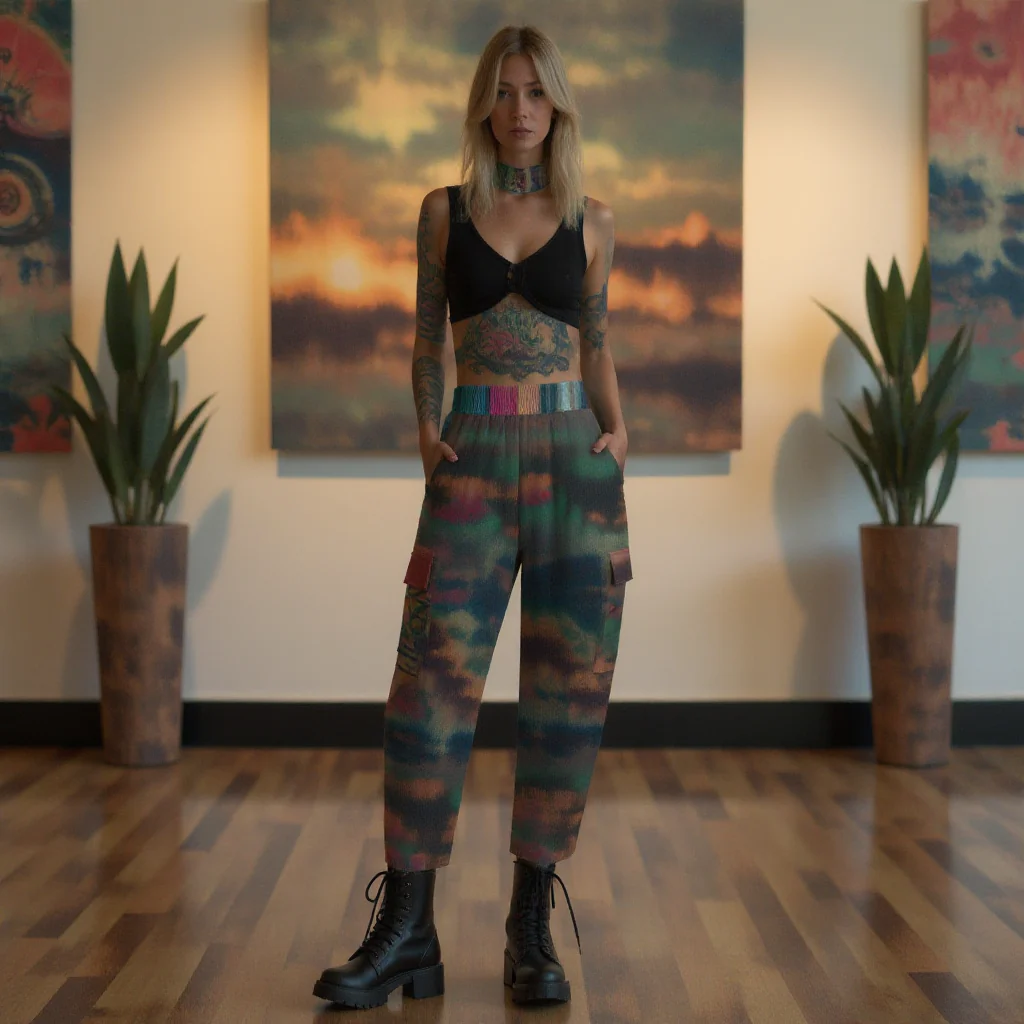 Feline Urbana Women's Cargo Pants - Image 6