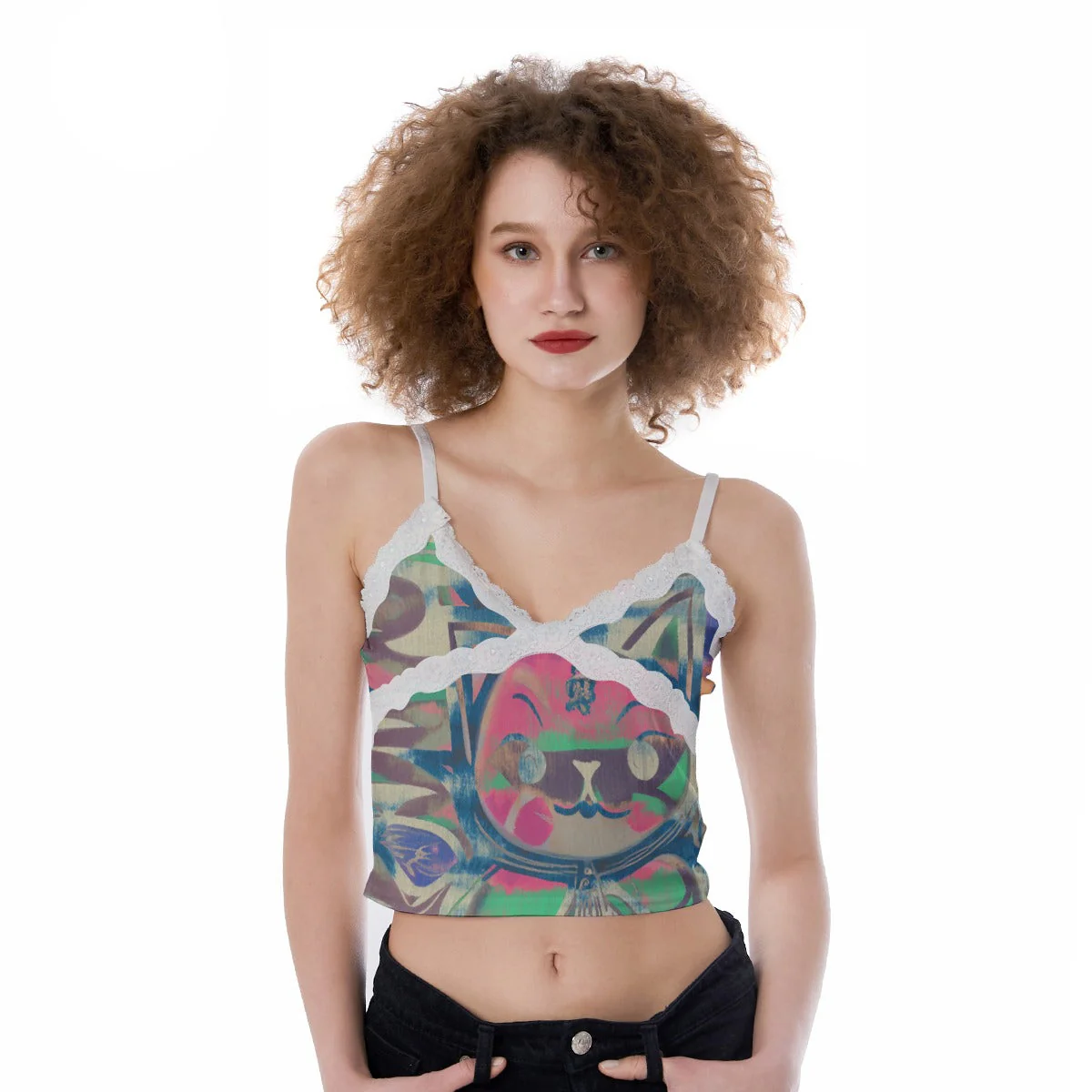 Feline Urbana Women's Lace Camisole - Image 7