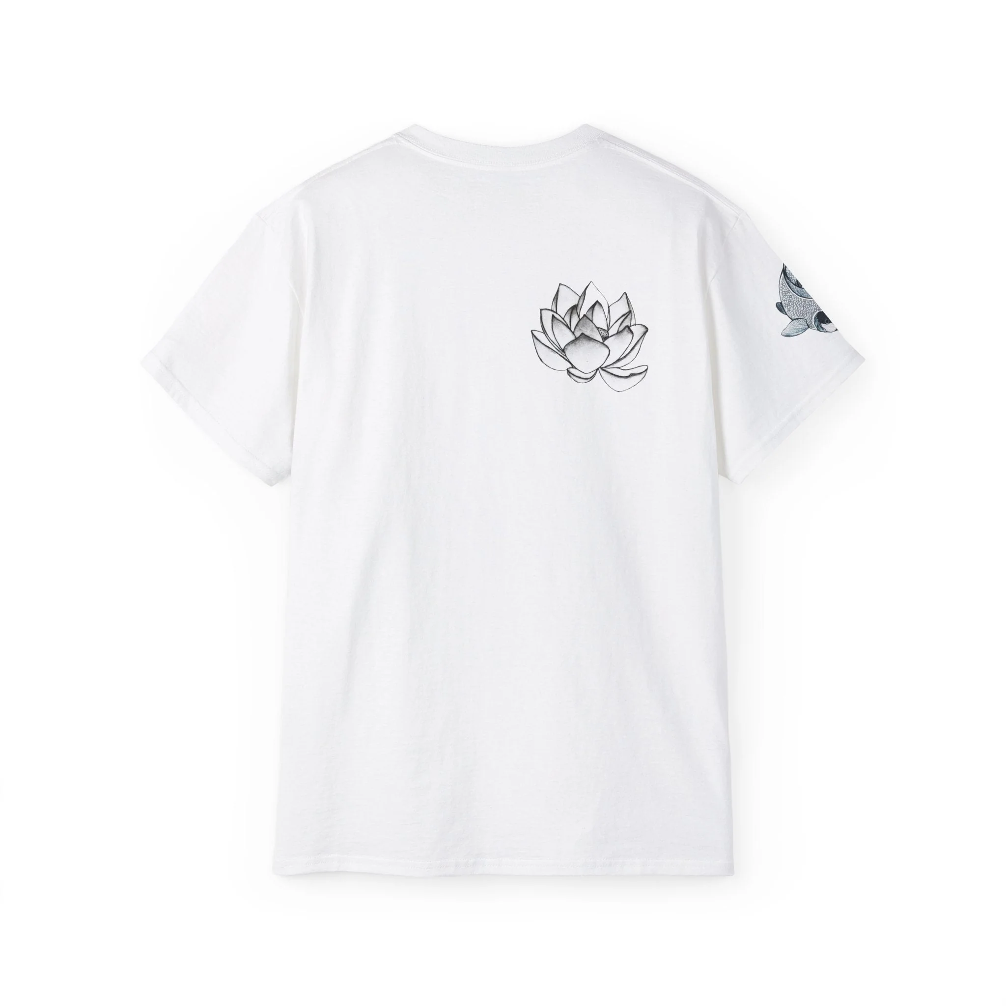 Fine Art Buddha Carving Print Unisex Ultra Cotton Tee - Image 87