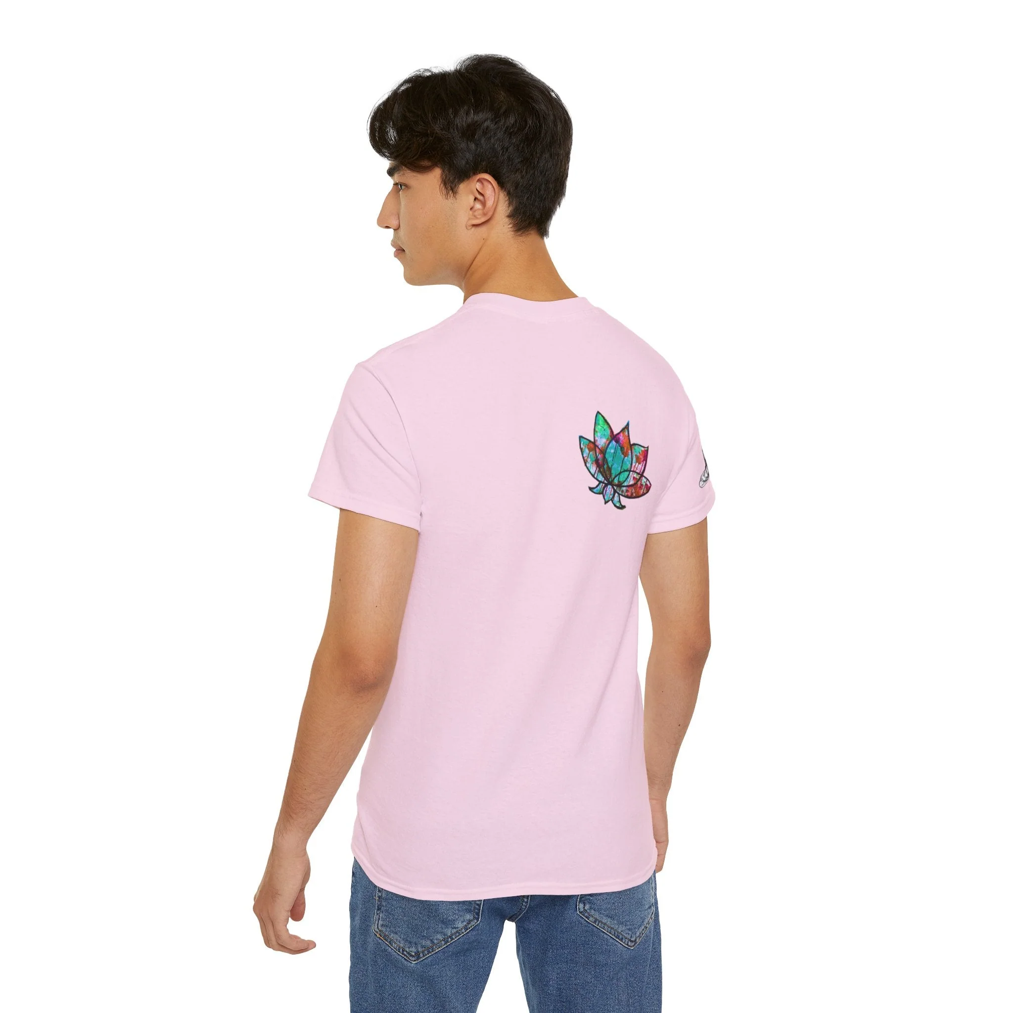 Fine Art Buddha Oil Paint Print Unisex Ultra Cotton Tee - Image 81