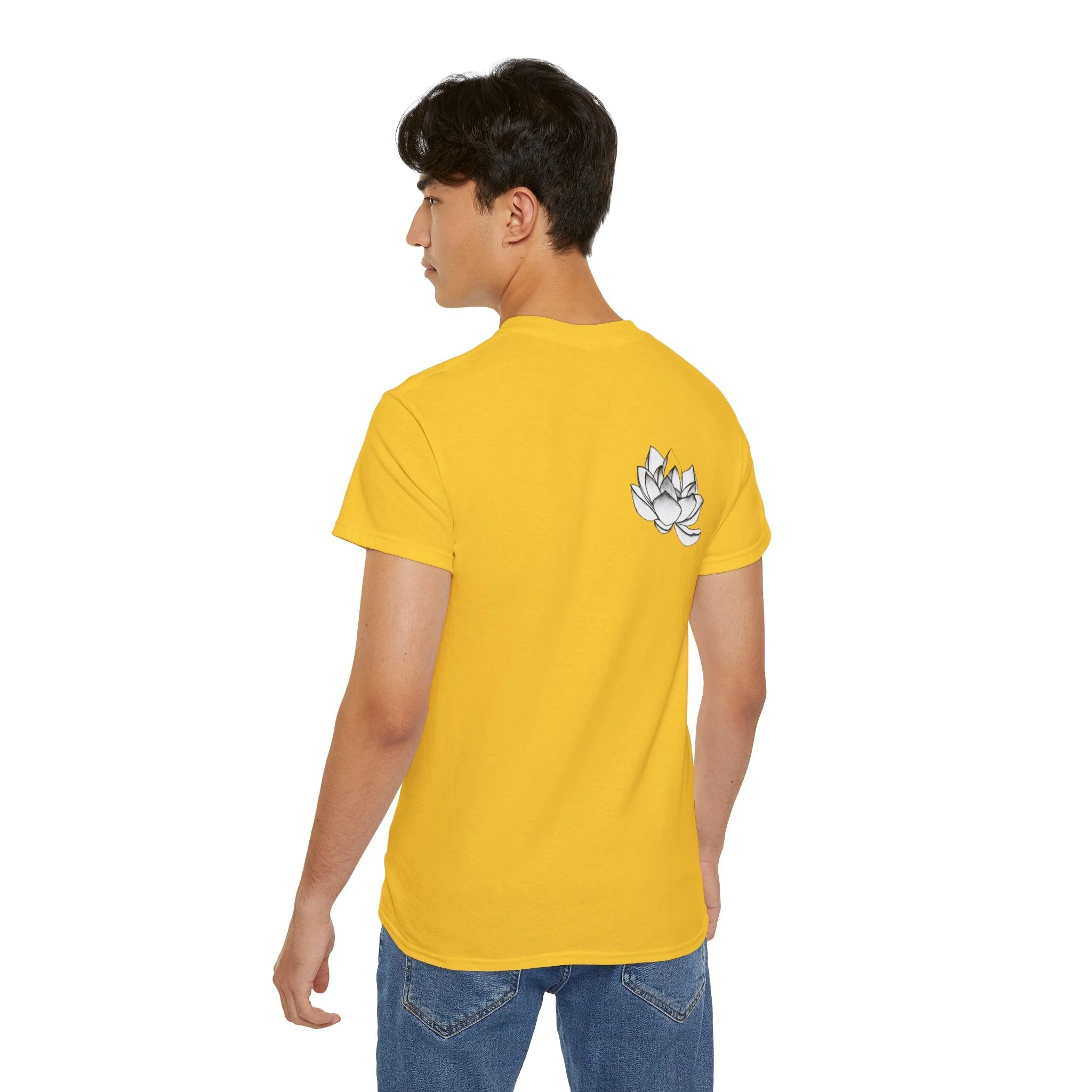 Fine Art Buddha Tablet Print Unisex Ultra Cotton Tee - Image 60