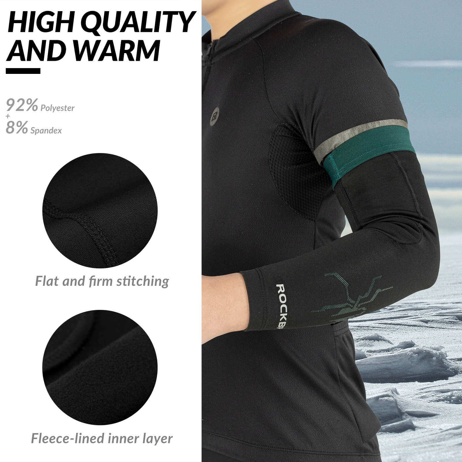 Fleece Arm Warmers - Image 4