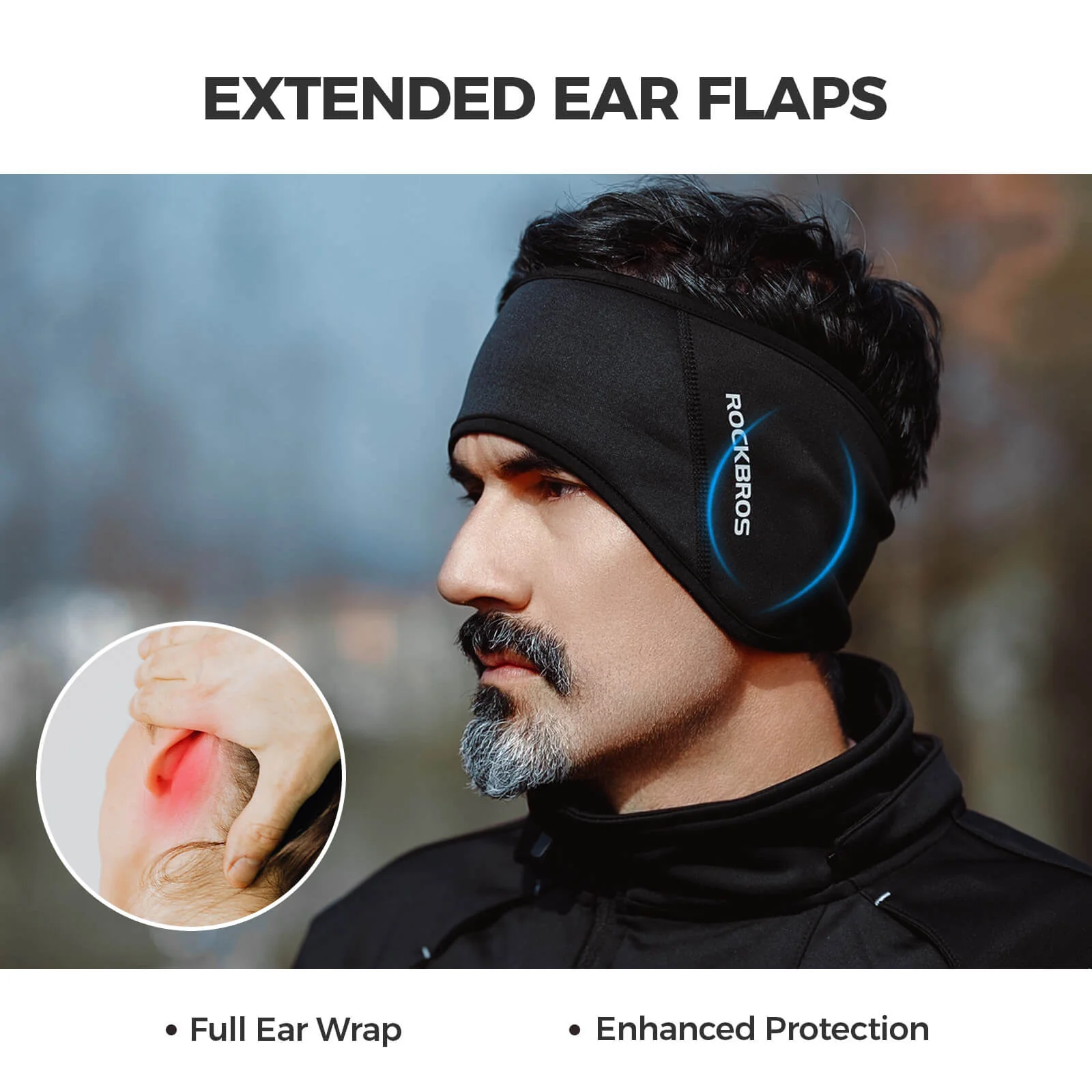 Fleece Ear Warmers Headband - Image 5
