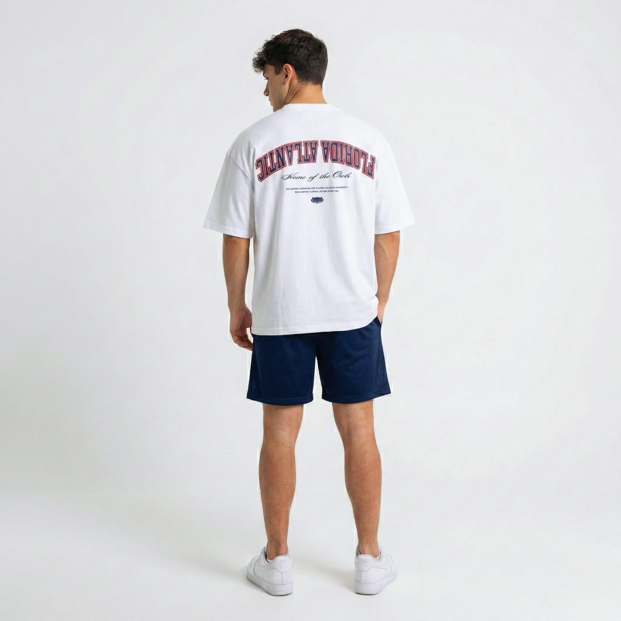 Florida Atlantic Essentials Oversized Tee - Image 3