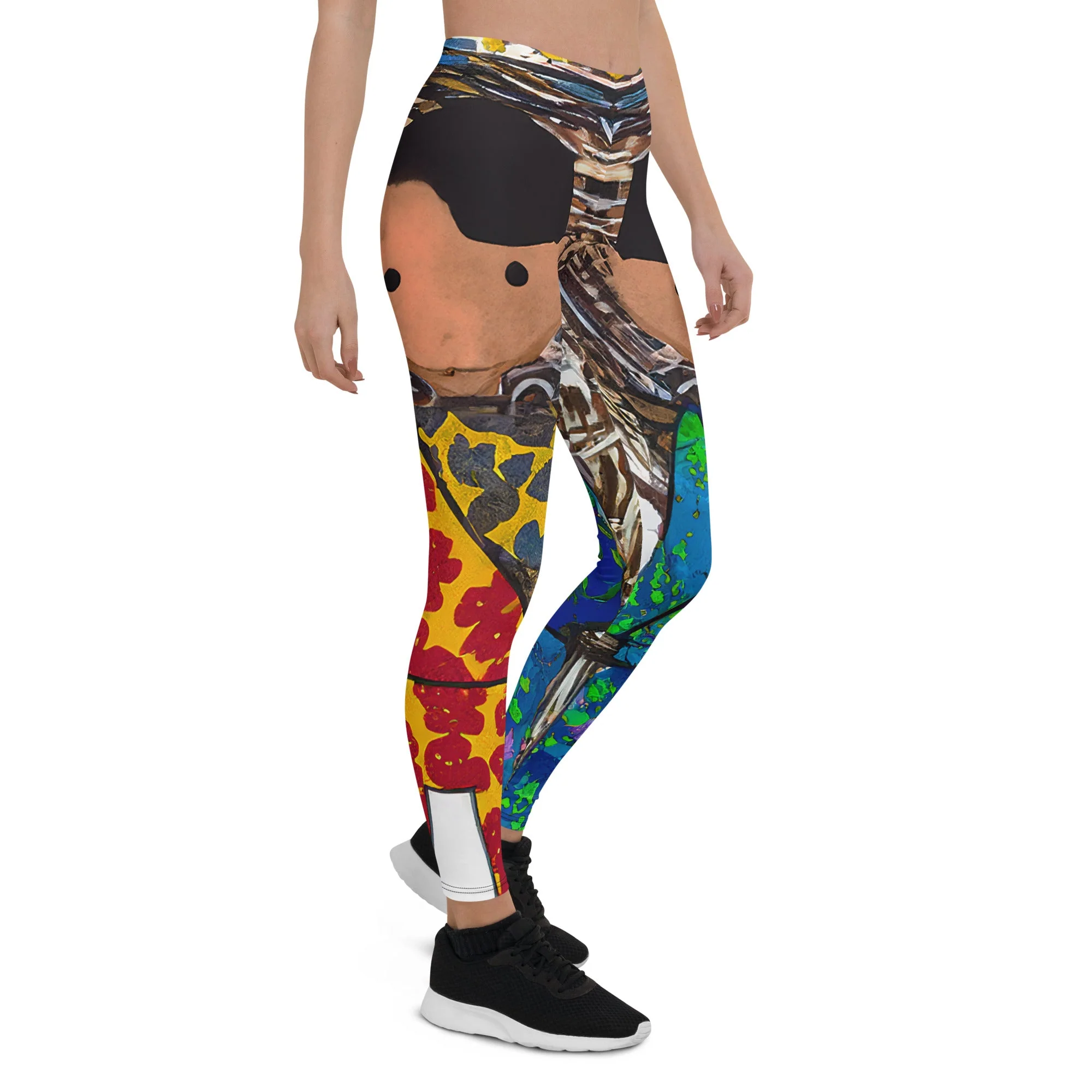 Flower Tikes Low Waist Leggings - Image 14