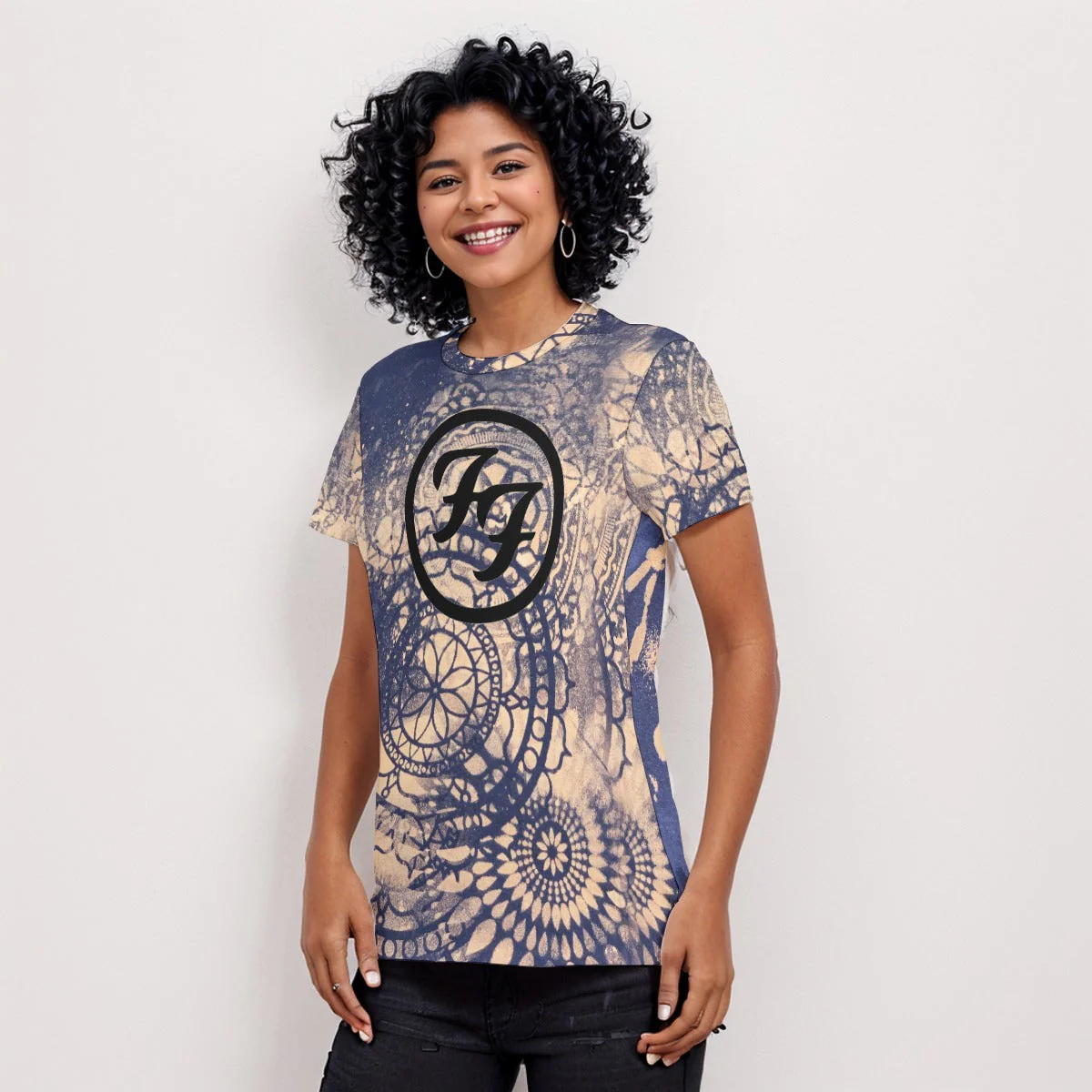 Foo Dark Star Women's Cotton Tee - Image 3