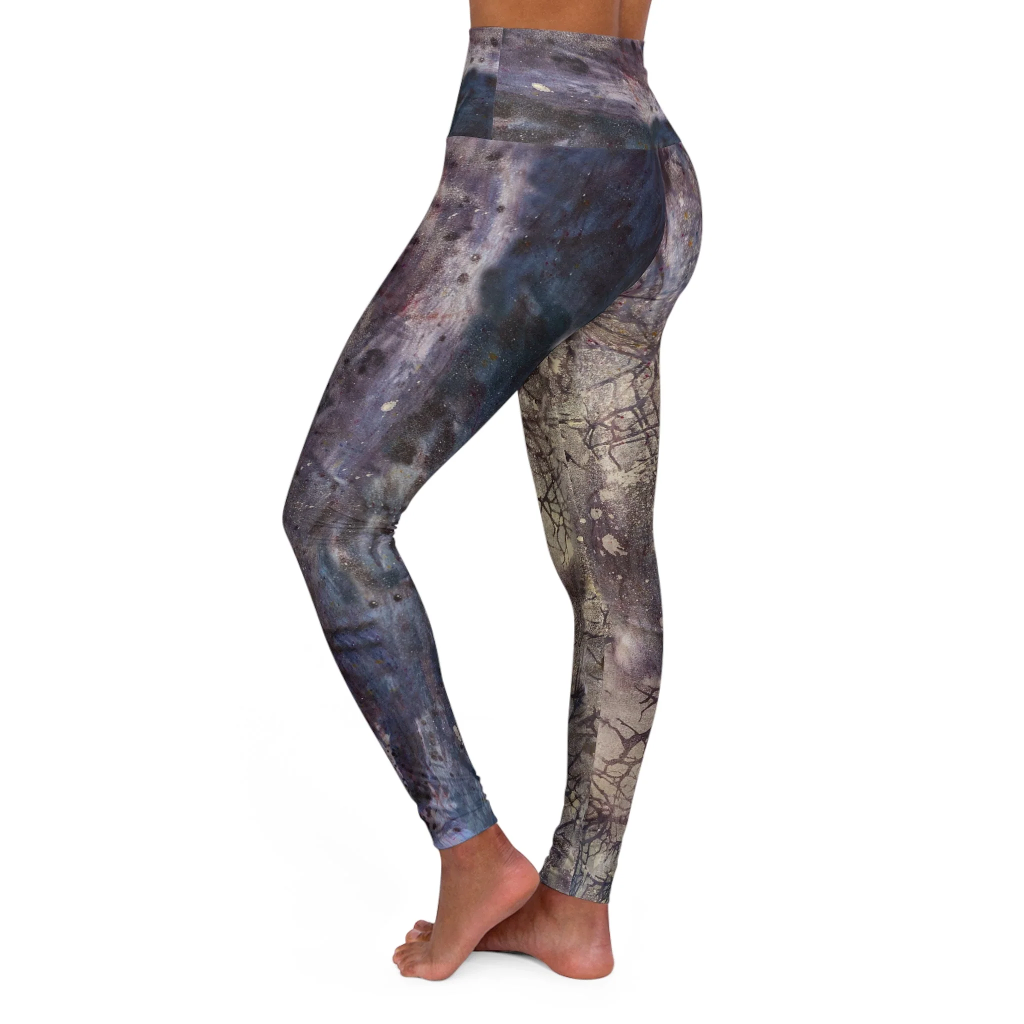 Forest Shadow Yoga Leggings - Image 4