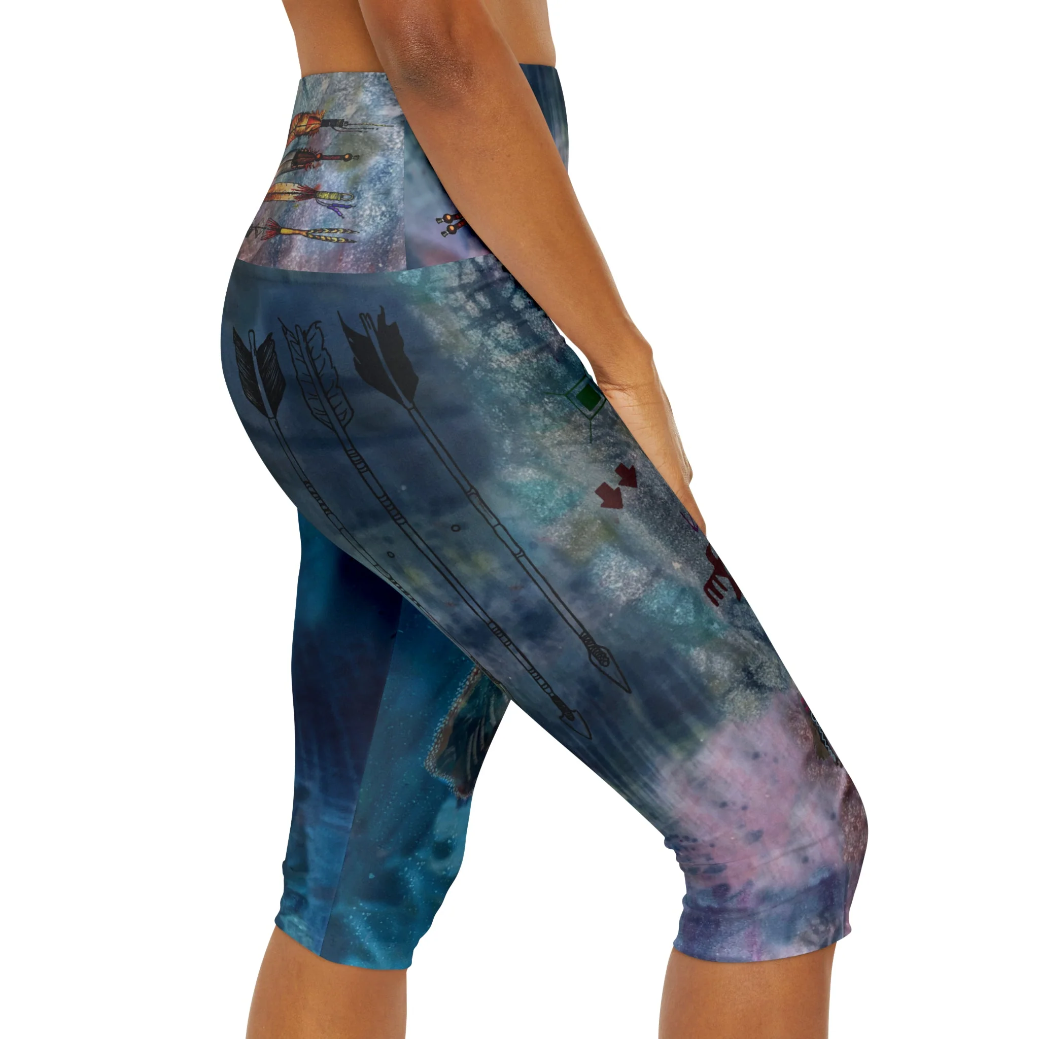Founding Feathers Capri Leggings - Image 6