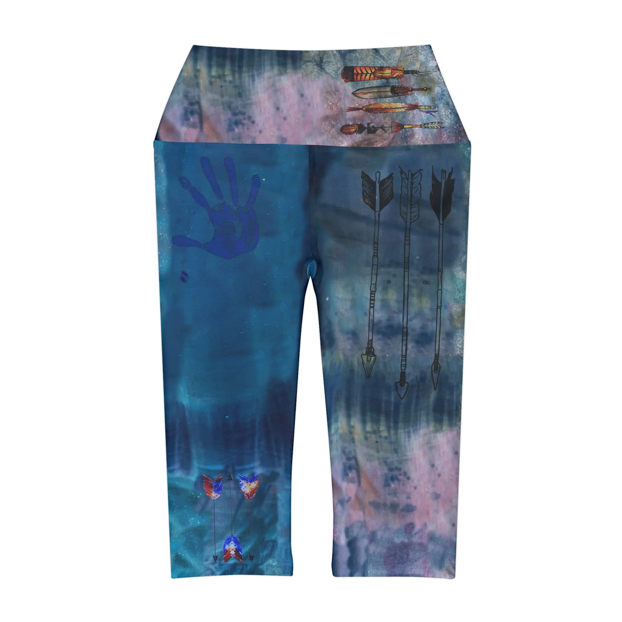 Founding Feathers Capri Leggings - Image 8