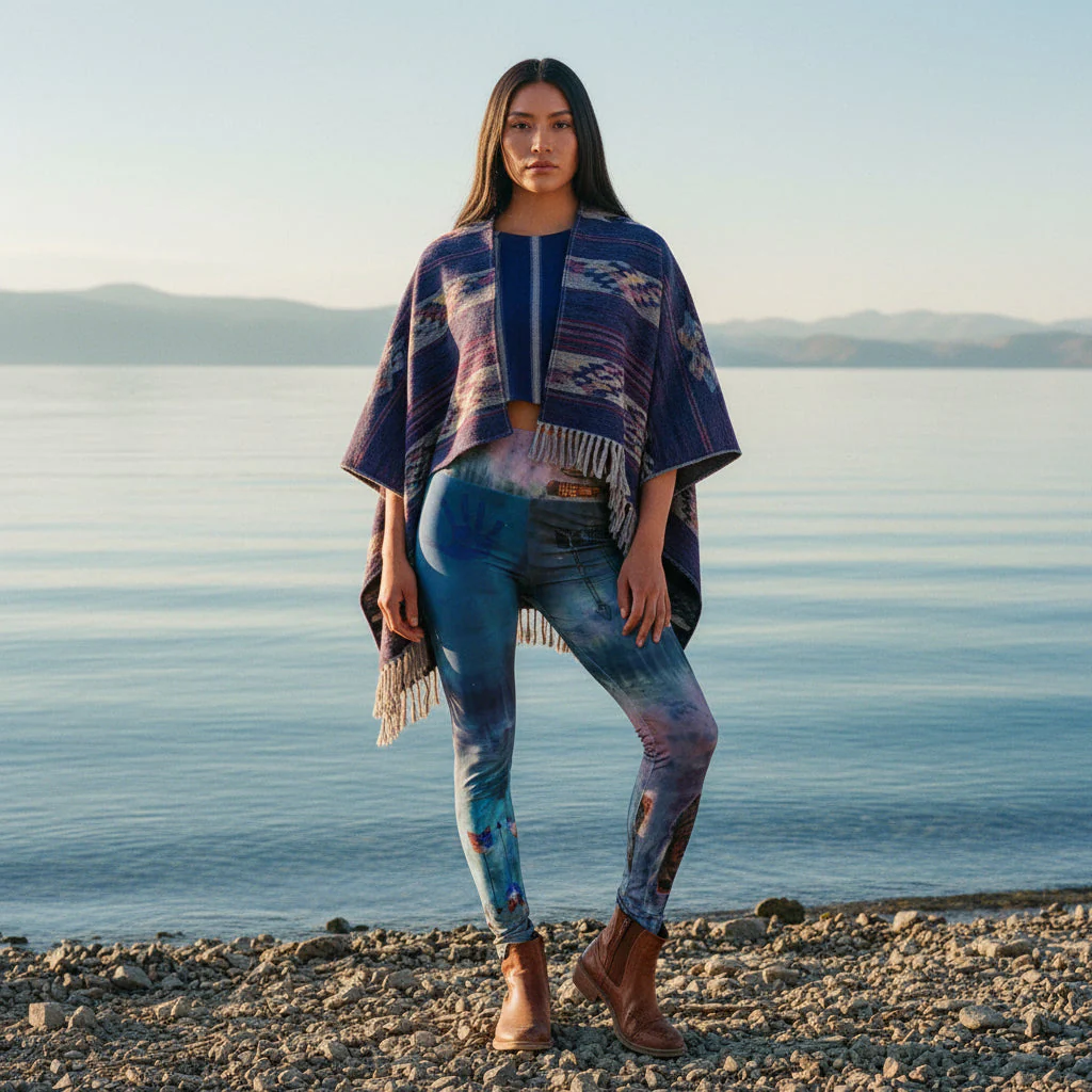 Founding Feathers High Waisted Leggings - Image 4