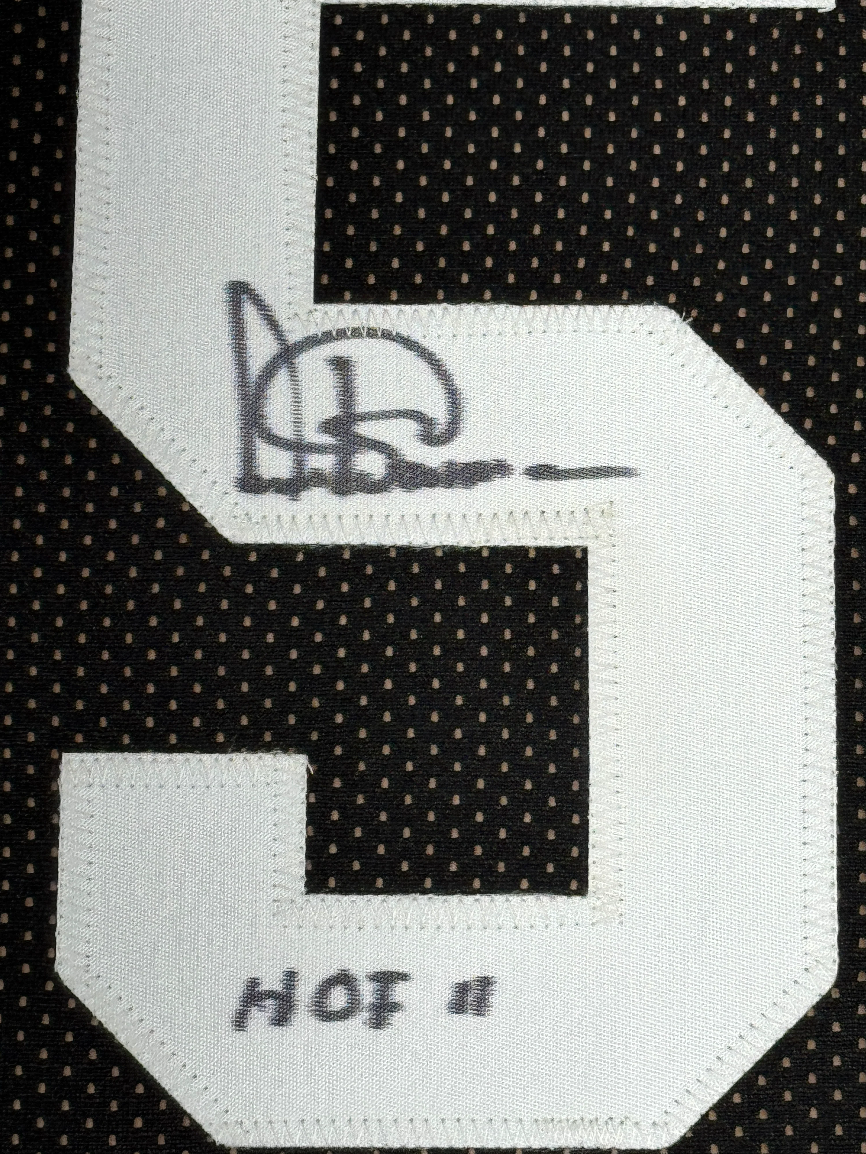 Framed Autographed/Signed Artis Gilmore HOF 11 35x39 San Antonio Black Basketball Jersey JSA COA - Image 2