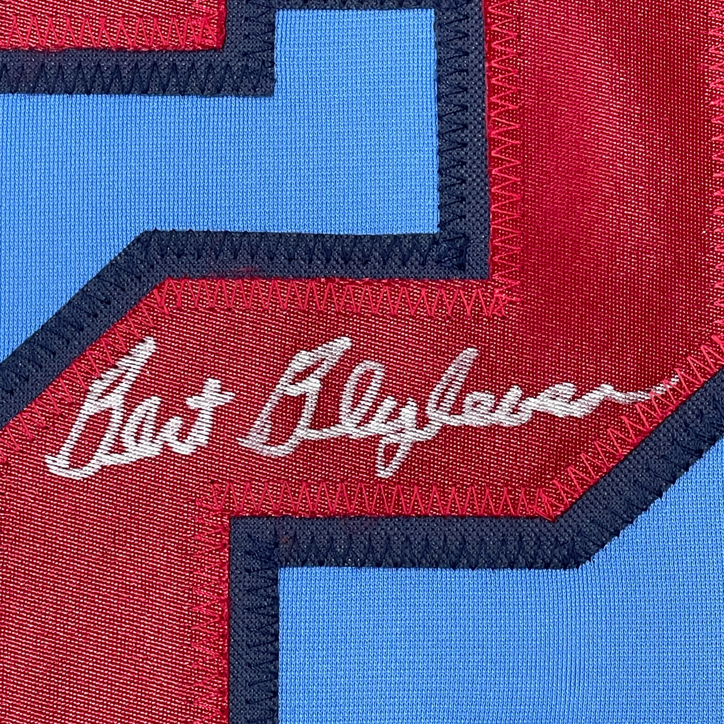 Framed Autographed/Signed Bert Blyleven 35x39 Minnesota Light Blue Baseball Jersey JSA COA - Image 2