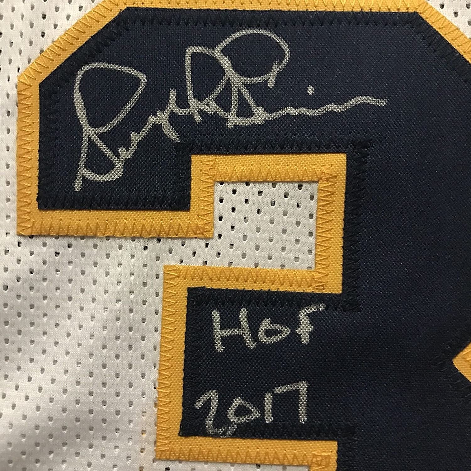 Framed Autographed/Signed George McGinnis HOF 17 35x39 Indiana White Basketball Jersey JSA COA - Image 2
