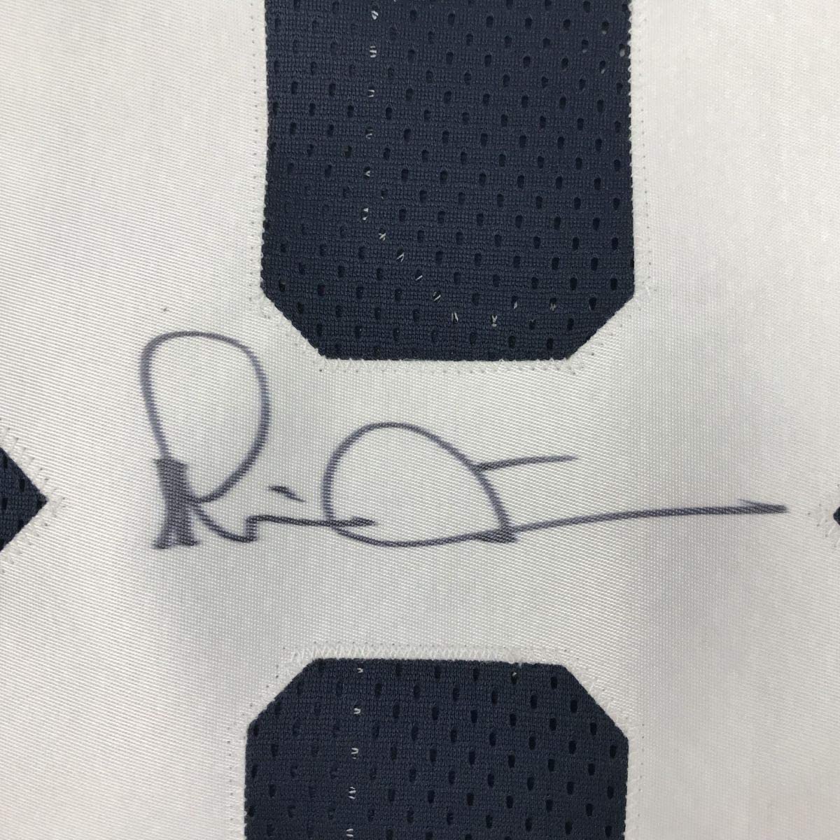 Framed Autographed/Signed Michael Irvin 35x39 Dallas Thanksgiving Day Blue Football Jersey Beckett BAS COA - Image 2