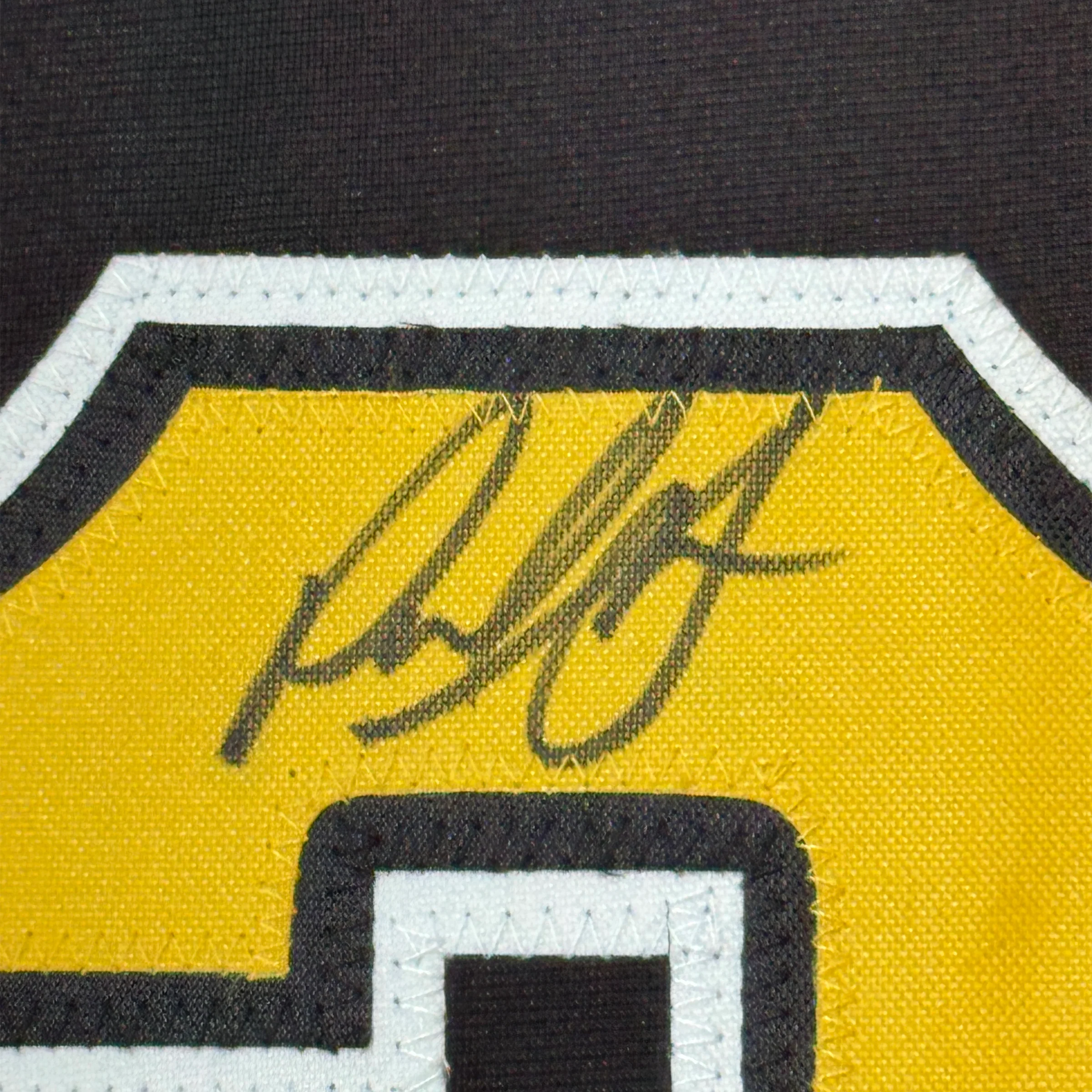 Framed Autographed/Signed Paul Skenes 35x39 Pittsburgh Black Baseball Jersey JSA COA - Image 2