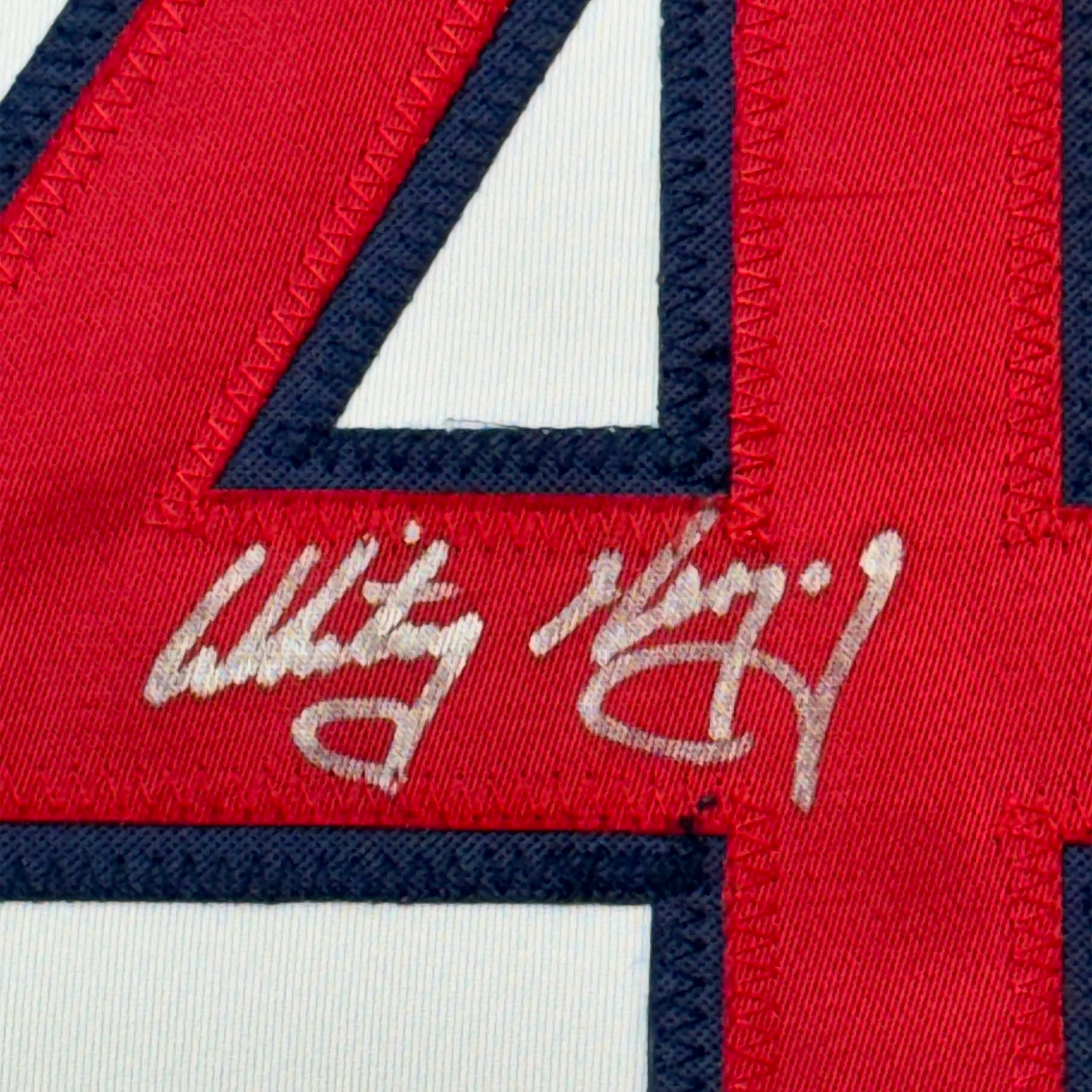 Framed Autographed/Signed Whitey Herzog 35x39 St. Louis White Baseball Jersey JSA COA - Image 2