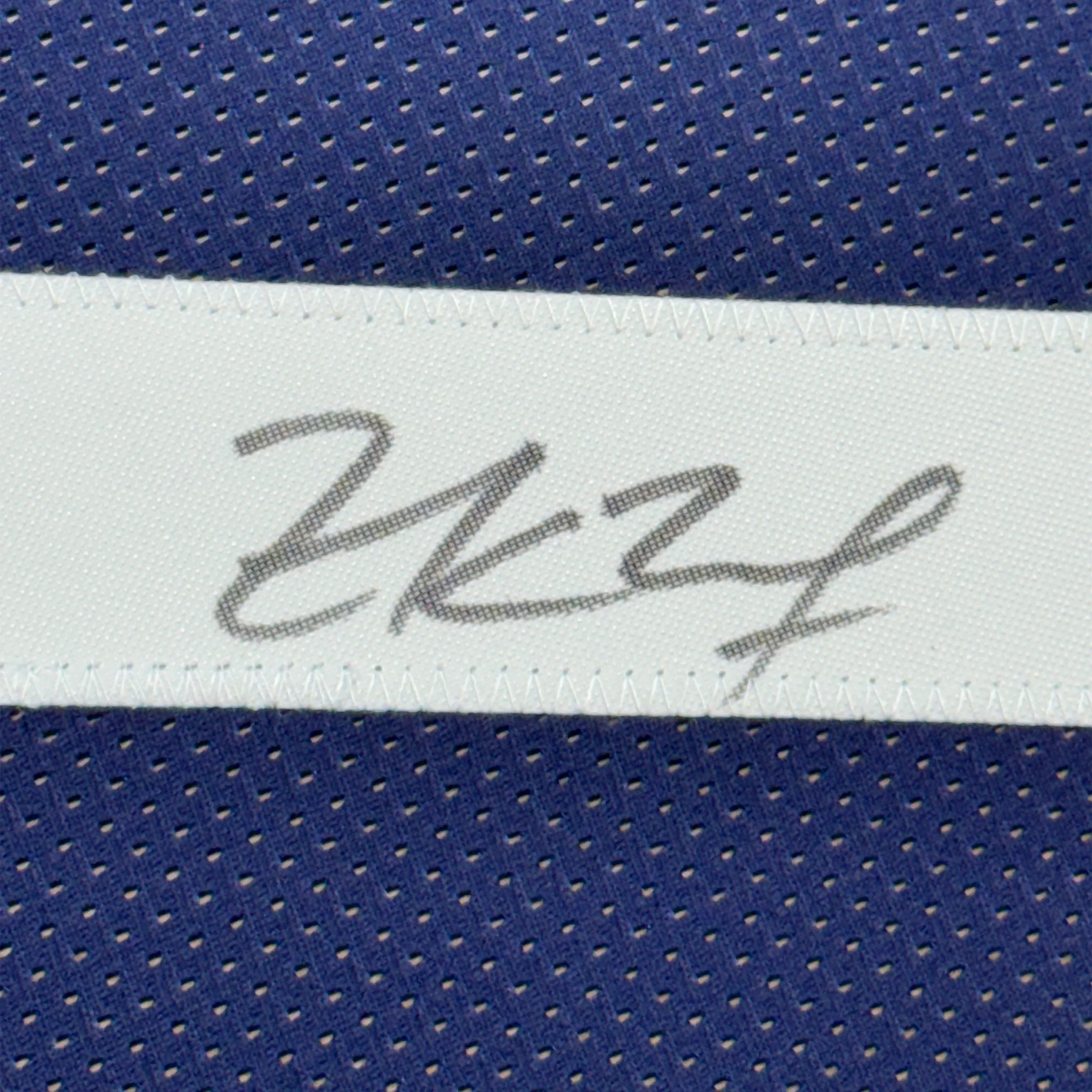 Framed Autographed/Signed Zack Martin 35x39 Dallas Thanksgiving Day Football Jersey Beckett BAS COA - Image 2