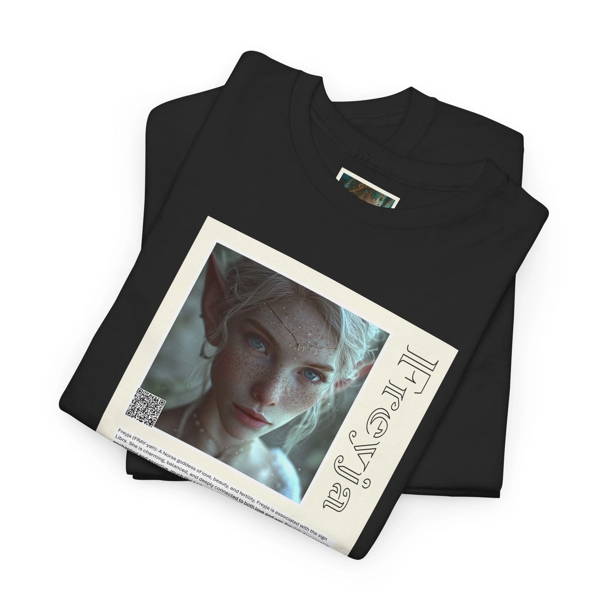 Freyja Aziza & Fae Unisex Heavy Cotton Tee - Image 11