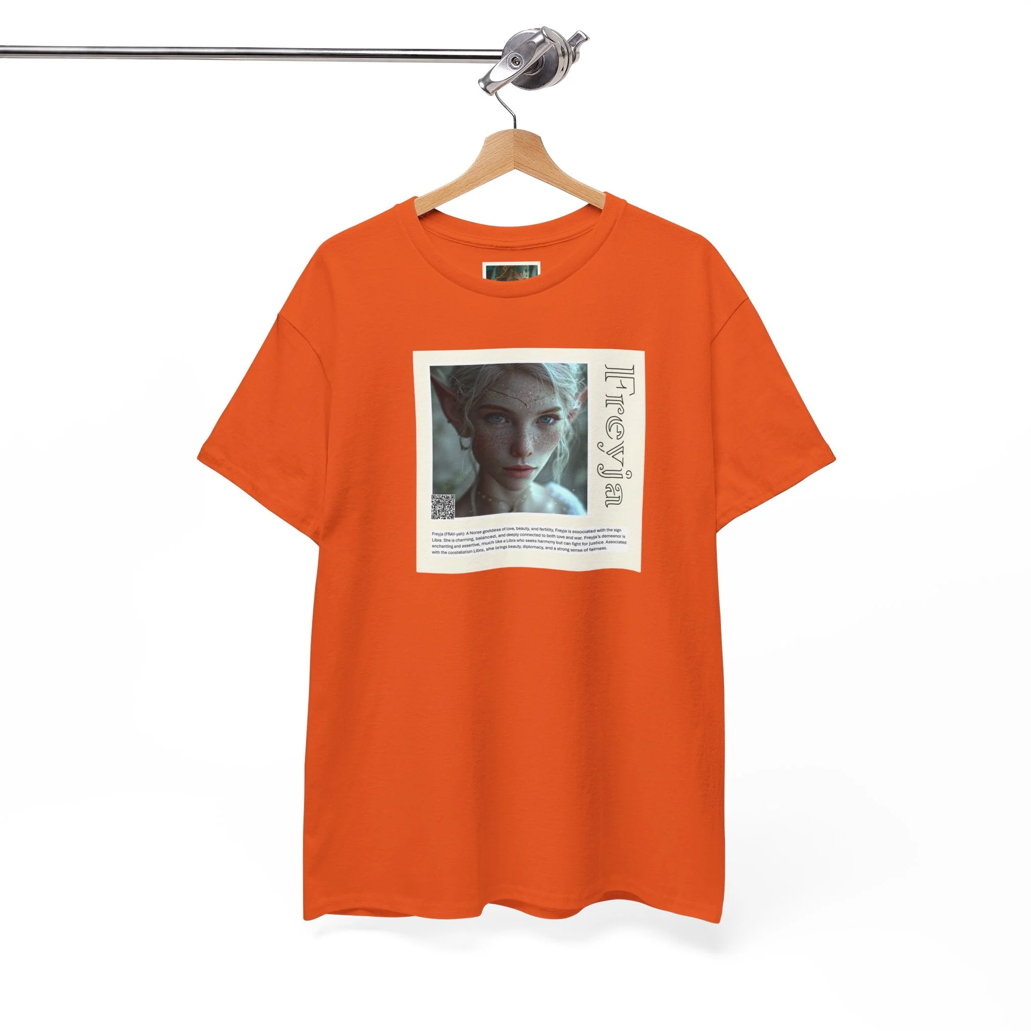 Freyja Aziza & Fae Unisex Heavy Cotton Tee - Image 48