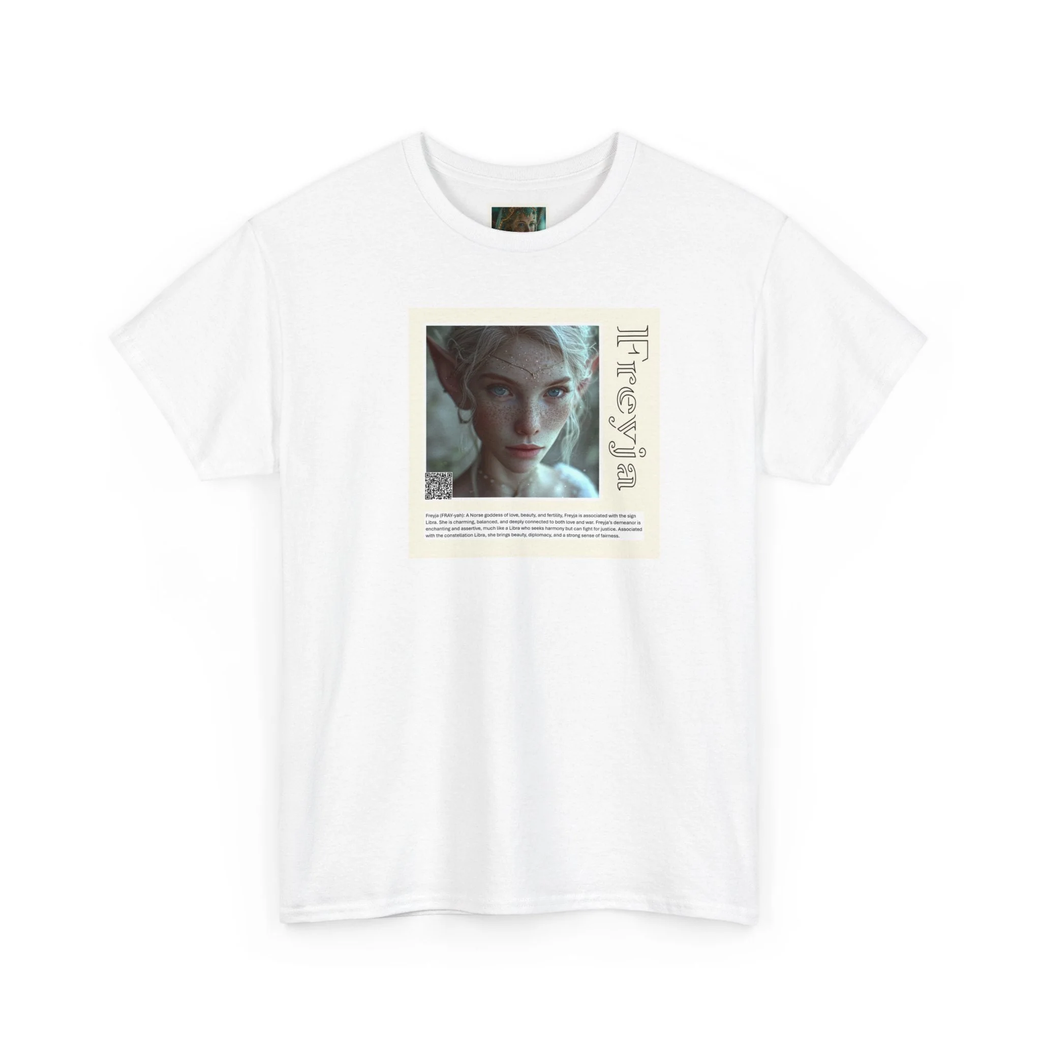 Freyja Aziza & Fae Unisex Heavy Cotton Tee - Image 62