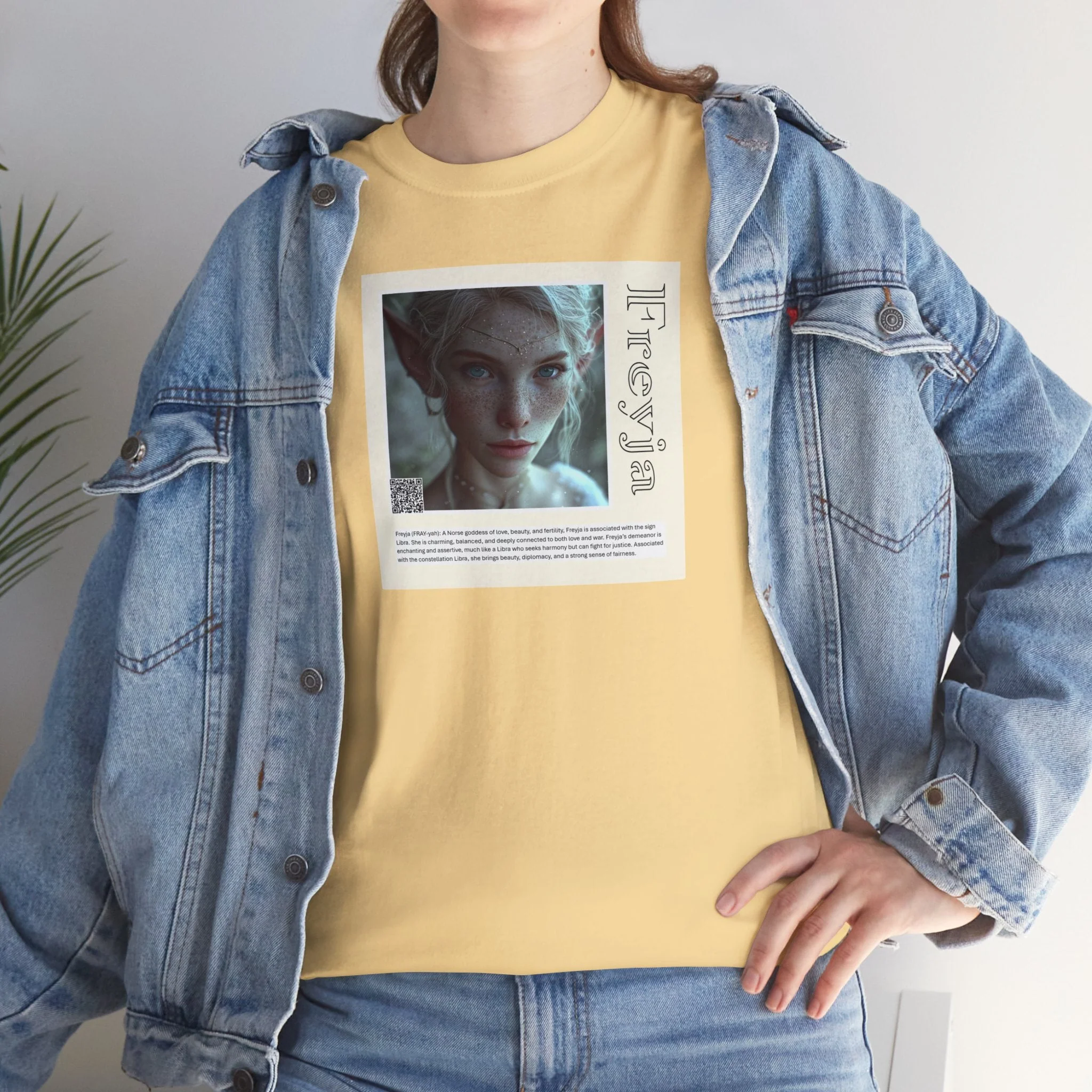 Freyja Aziza & Fae Unisex Heavy Cotton Tee - Image 76