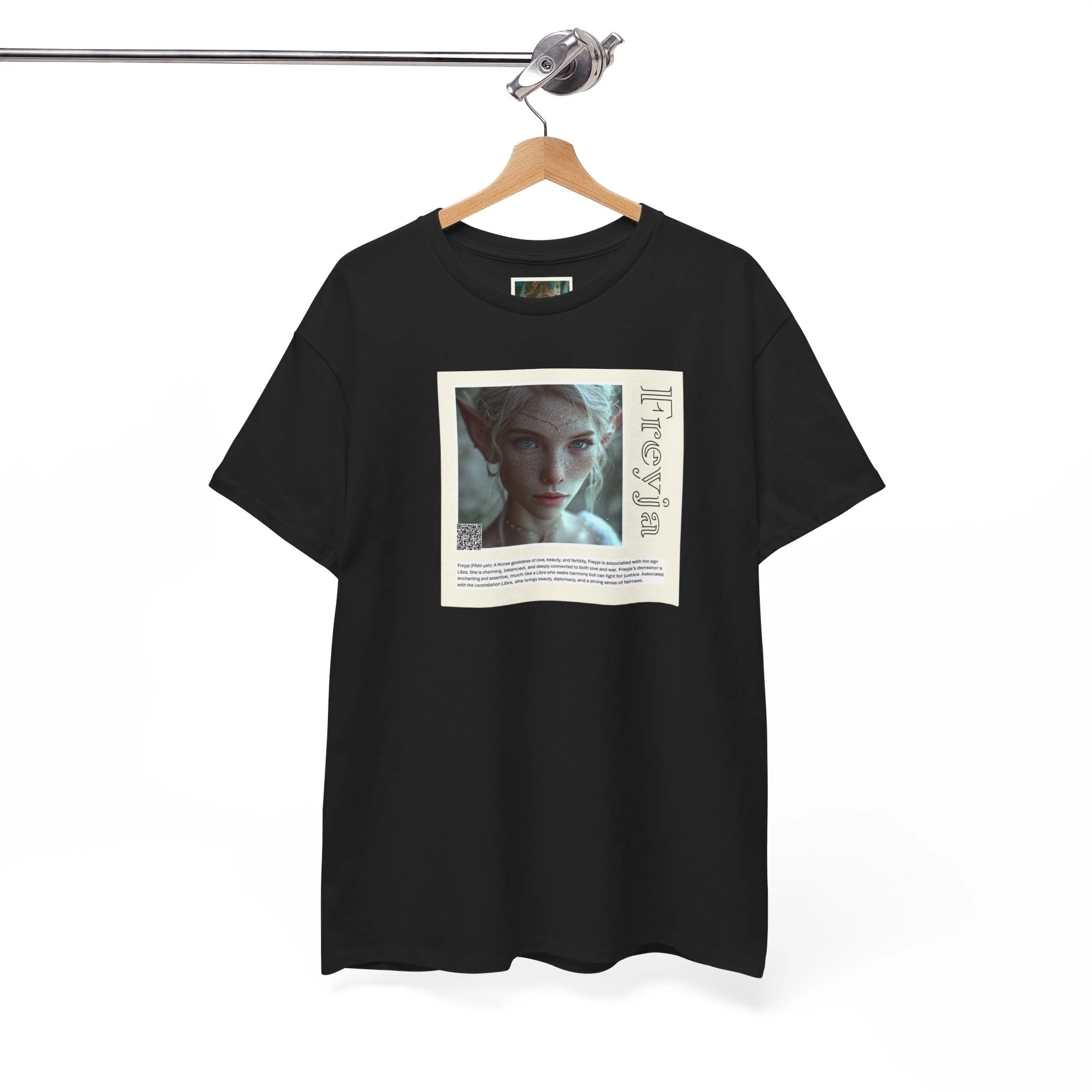 Freyja Aziza & Fae Unisex Heavy Cotton Tee - Image 80
