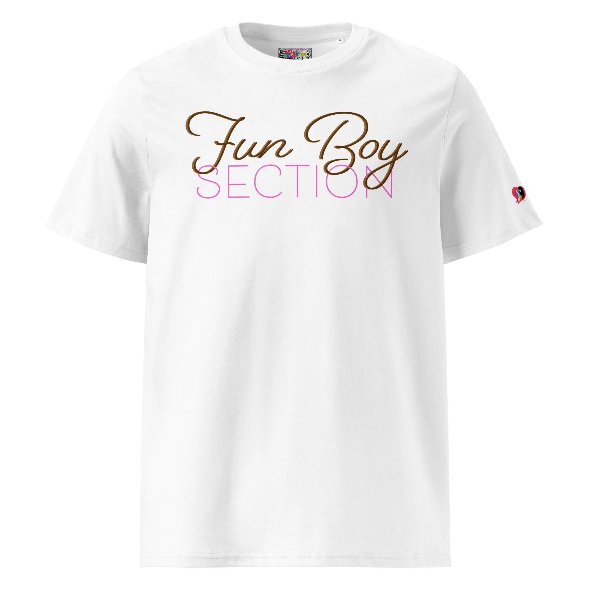 Fun Boy Section Super Zest Monster Unisex Organic T-Shirt - Image 29