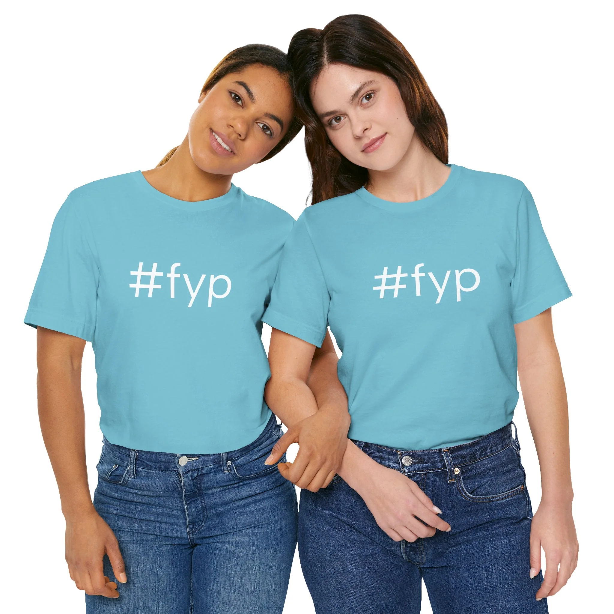 #fyp Unisex High End Cotton Short Sleeve Tee - Image 13