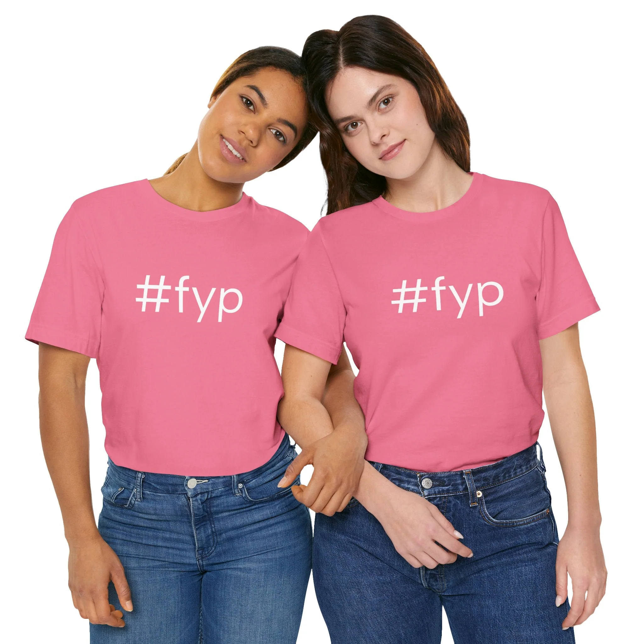 #fyp Unisex High End Cotton Short Sleeve Tee - Image 18
