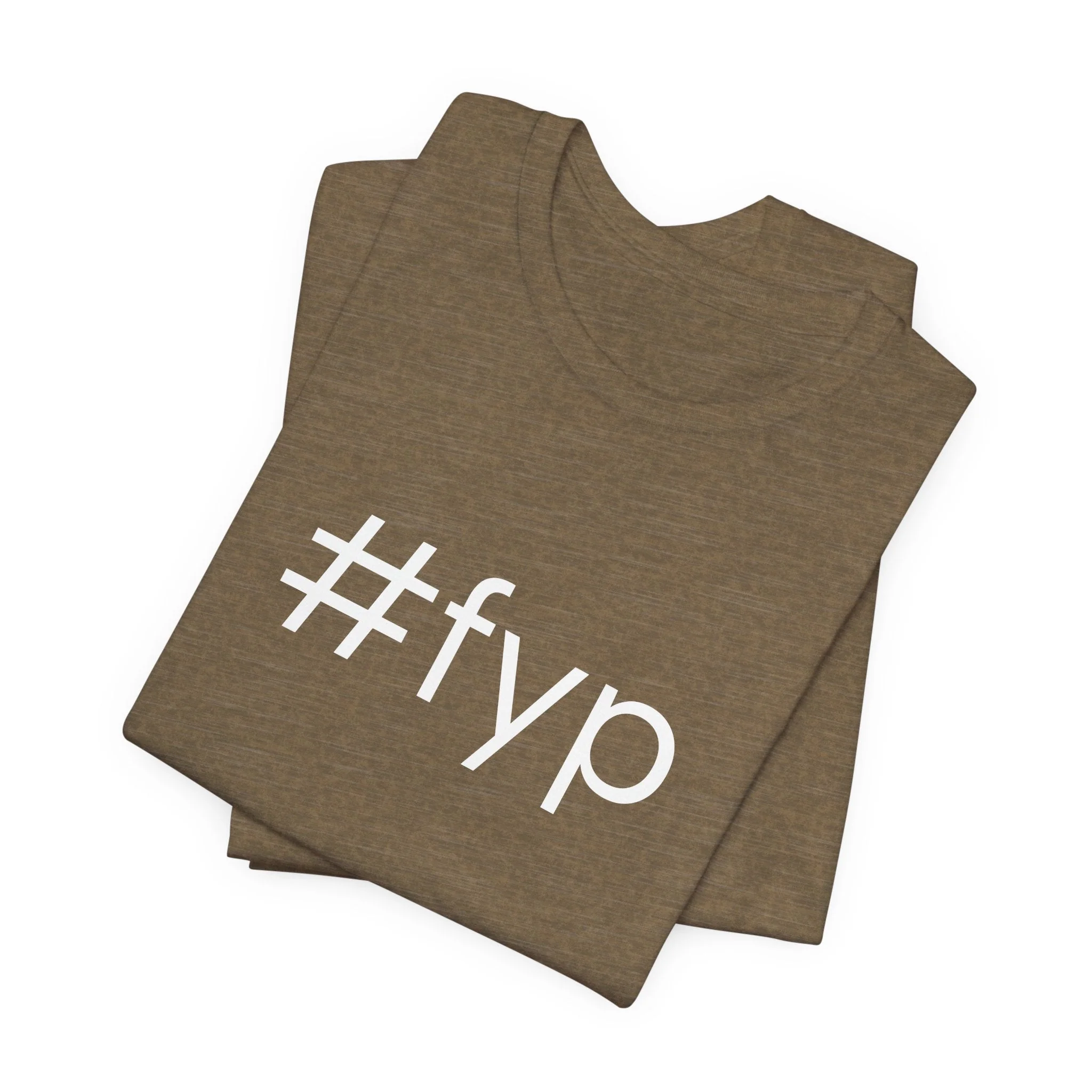 #fyp Unisex High End Cotton Short Sleeve Tee - Image 73