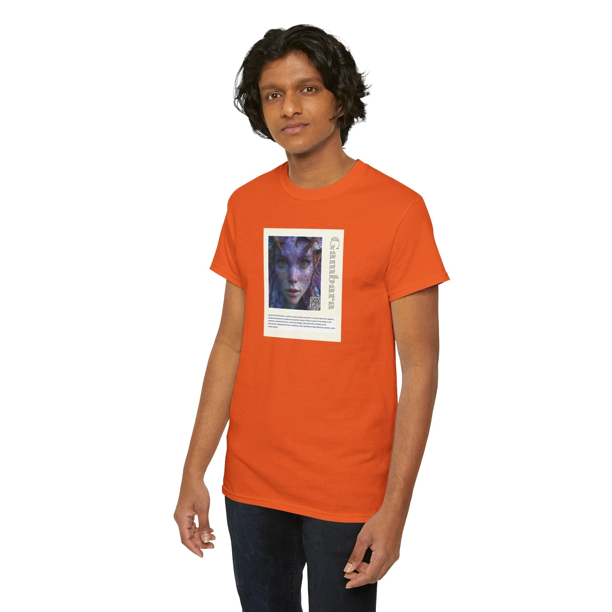 Gambara Aziza & Fae Unisex Heavy Cotton Tee - Image 7