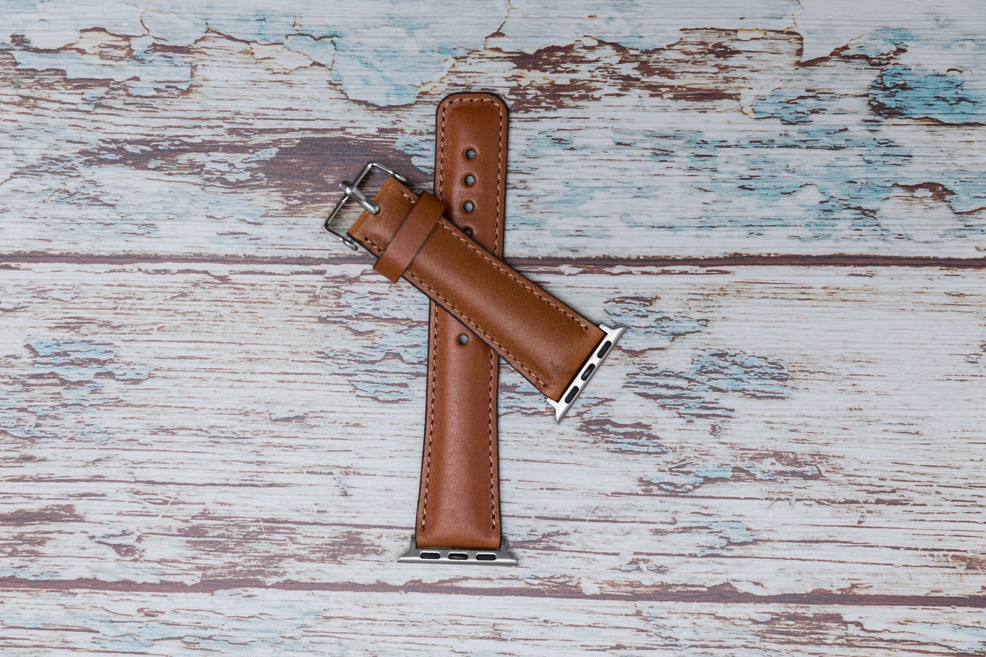 Genuine Leather Apple Watch Band Series 11/10/9/8/7/6/5/4/ SE / Ultra 1/2/3 - Image 5