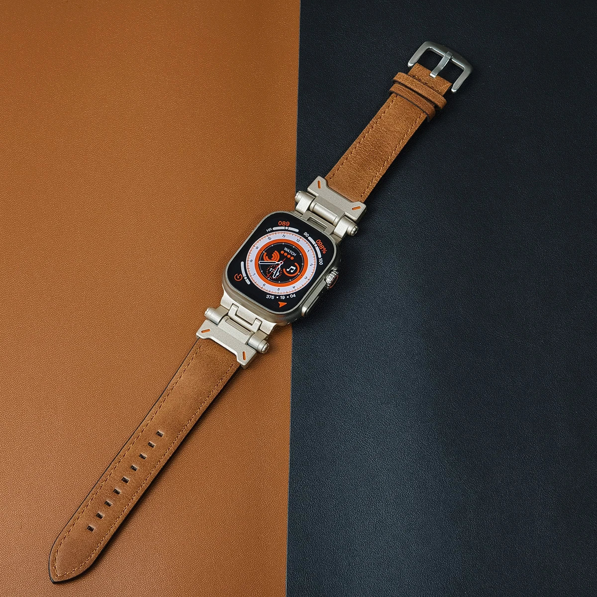 Genuine Leather Apple Watch Band Series 11/10/9/8/7/6/5/4/ SE / Ultra 1/2/3 - Image 10