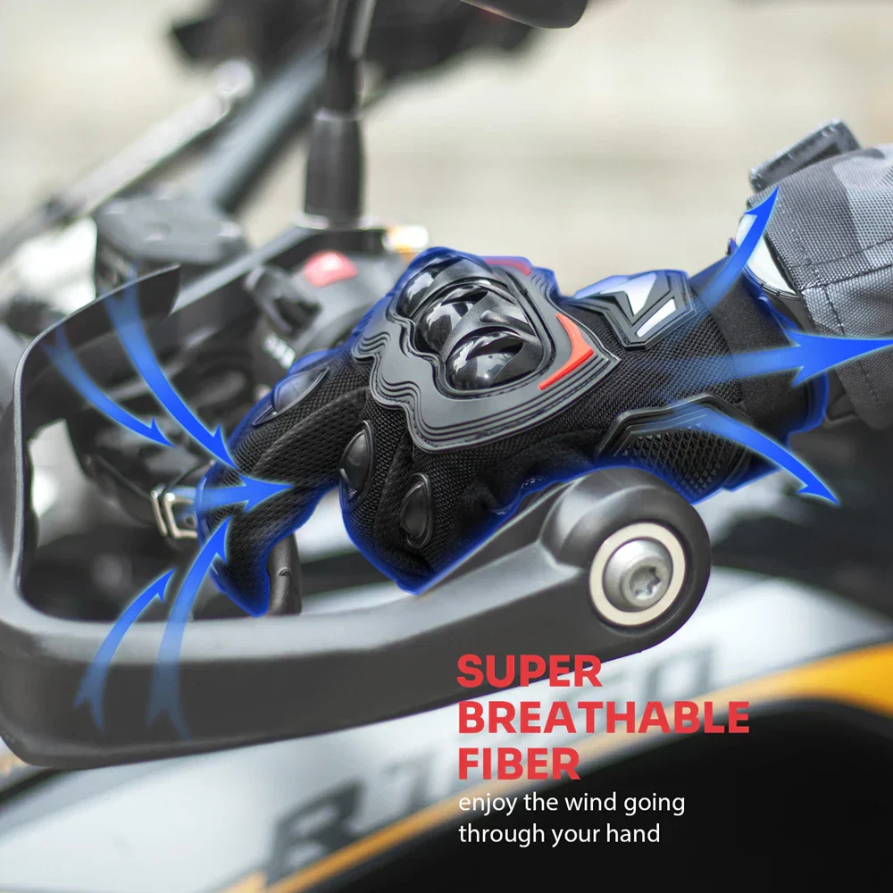 Gloves Summer Riding Hard Knuckle Touchscreen Gloves - Image 18