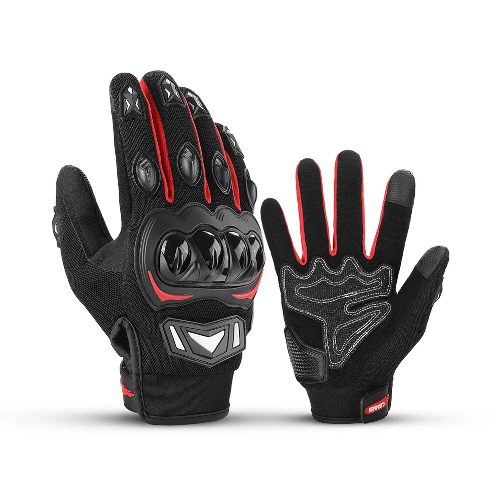 Gloves Summer Riding Hard Knuckle Touchscreen Gloves - Image 21