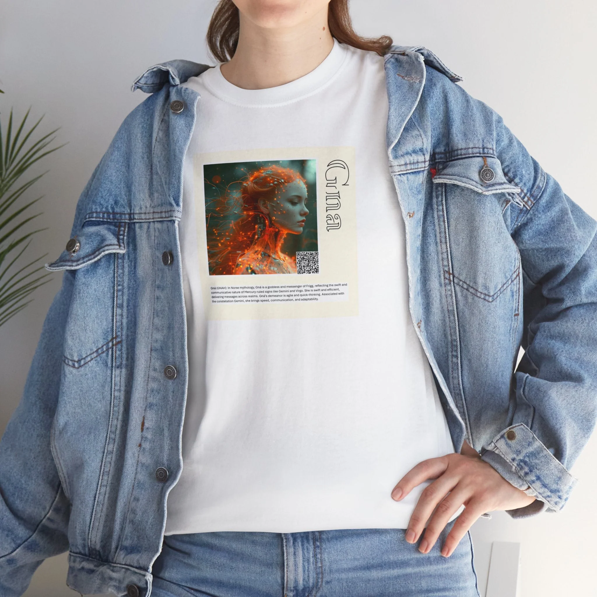 Gna Frigg Aziza & Fae Unisex Heavy Cotton Tee - Image 61