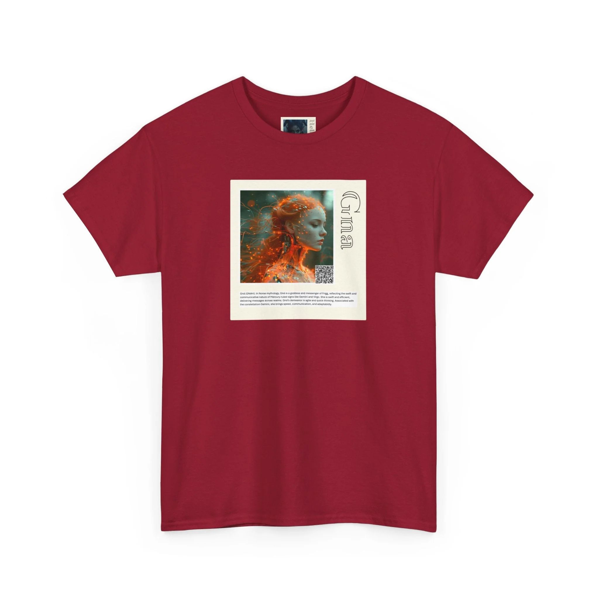 Gna Frigg Aziza & Fae Unisex Heavy Cotton Tee - Image 77