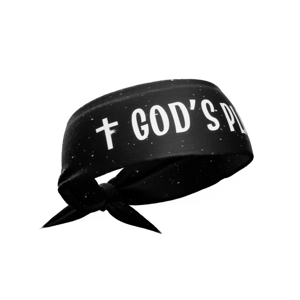 God's Plan Tie Headband - Image 2