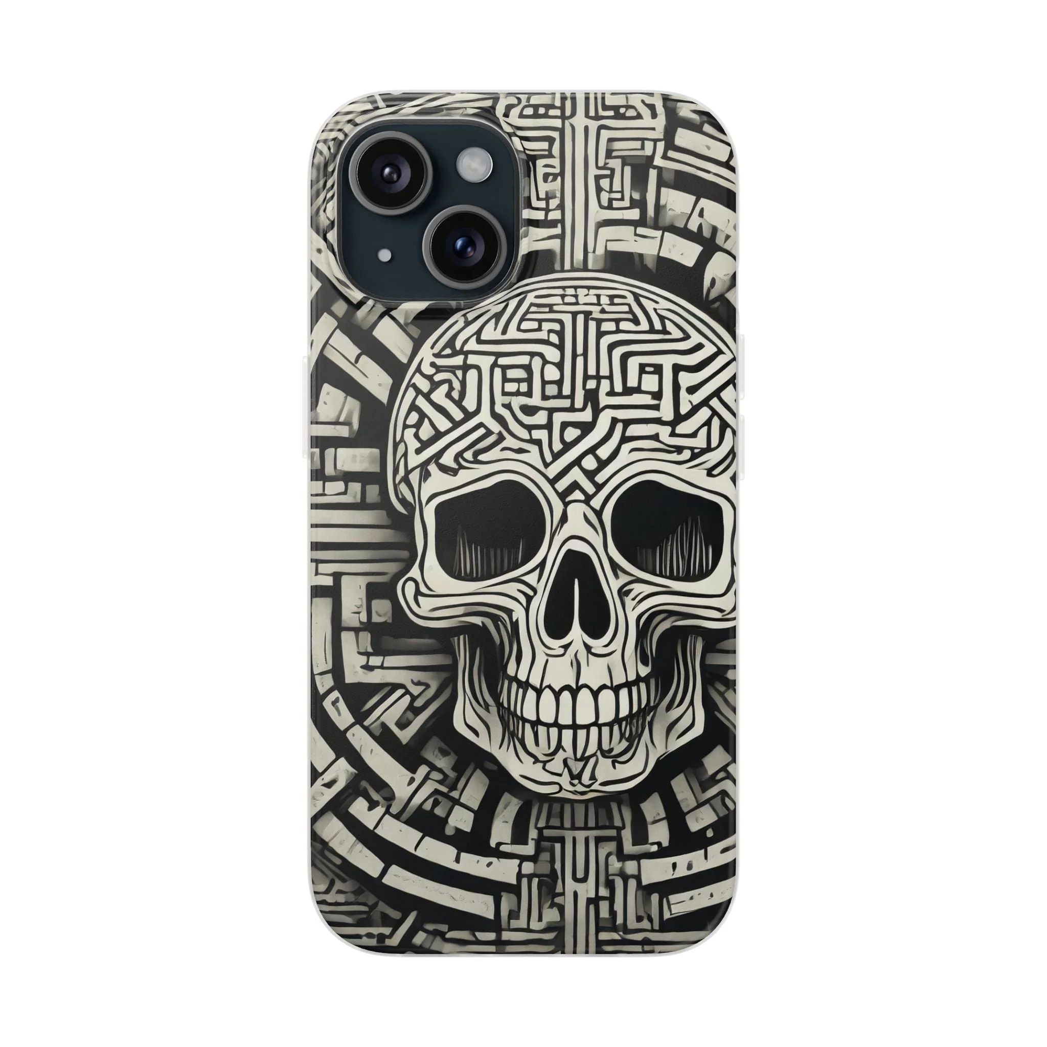 Gothic Skull Maze Flexi Case - Image 4